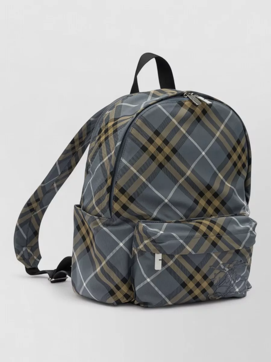 Burberry Checked Backpack