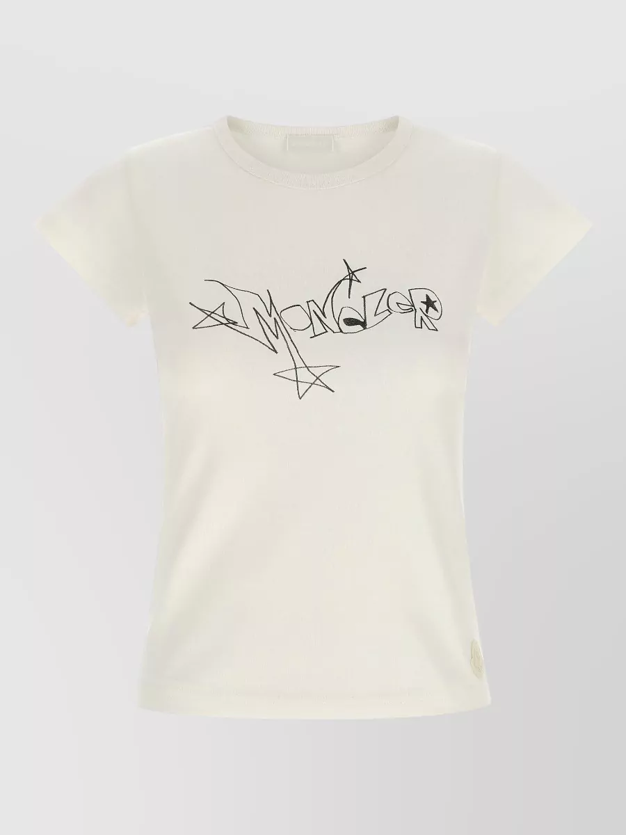 Moncler logo print t-shirt