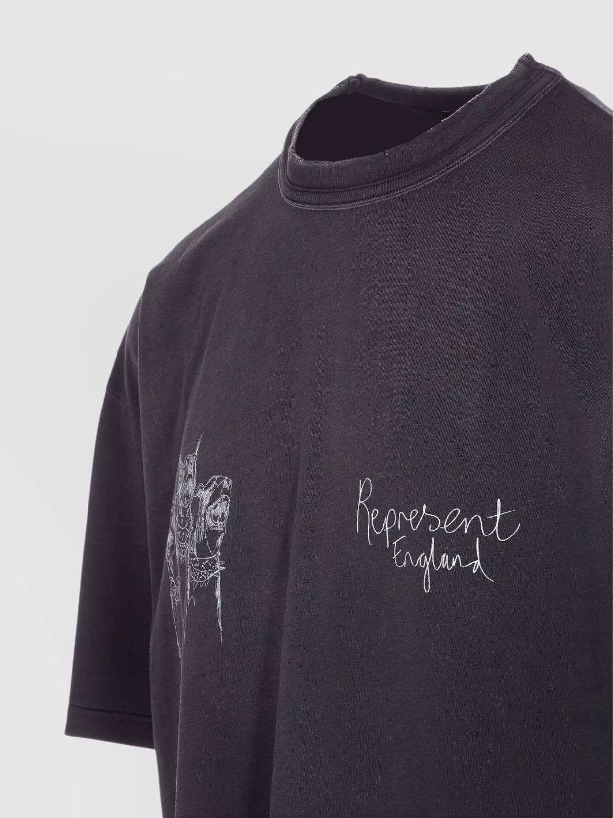 Represent Graphic Print Crewneck Short Sleeve T-Shirt