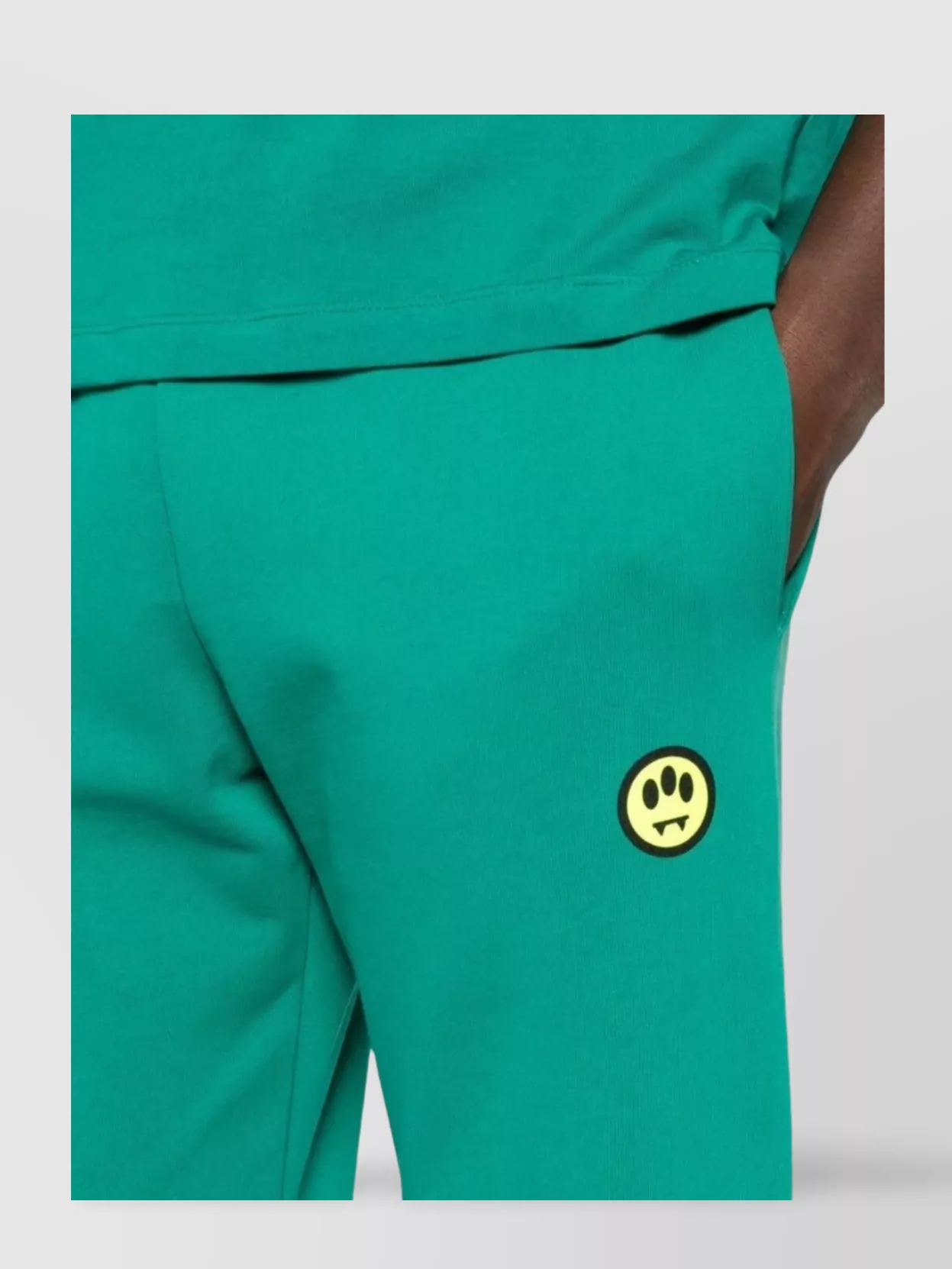 Barrow Comfortable Sweatpants With Elastic Cuffs And Pockets