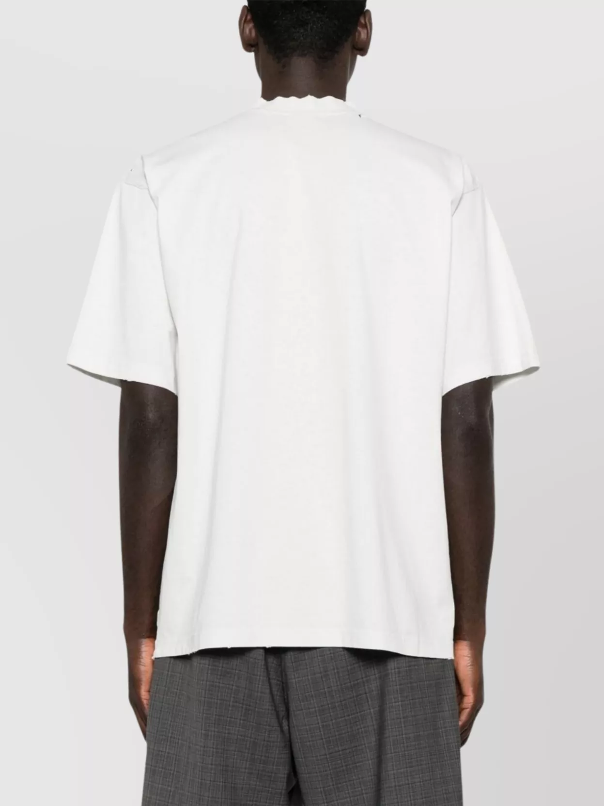 Balenciaga Short Sleeves Crew Neck Oversized Fit
