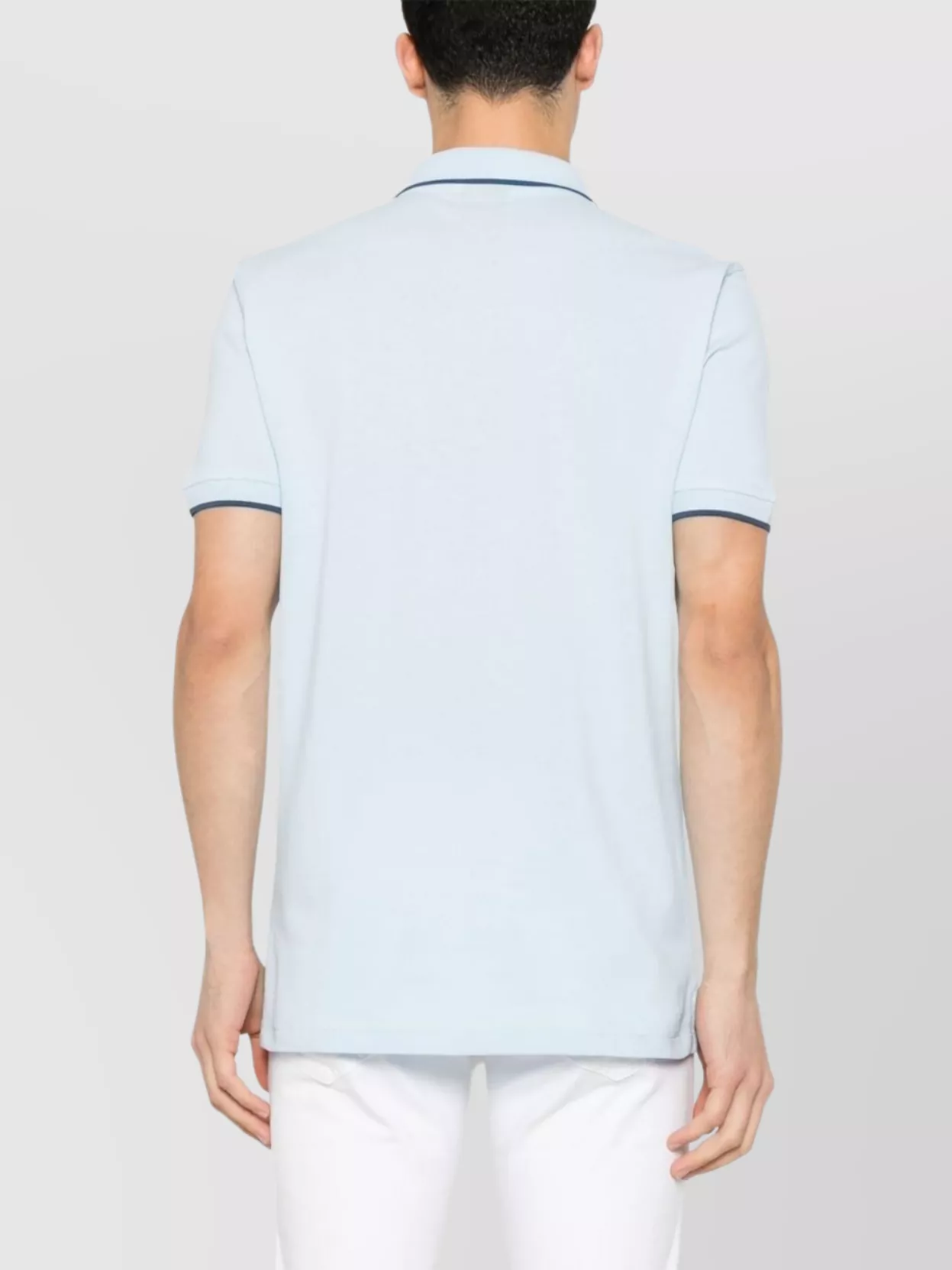 Paul Smith Zebra Badge Short Sleeve Polo Shirt