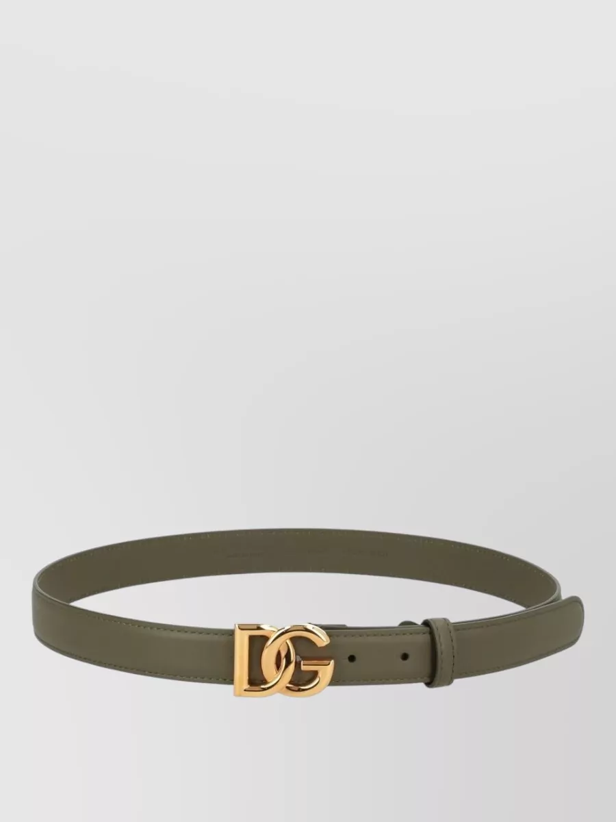 Dolce&Gabbana Belt Adjustable Length Slender Linear Shape