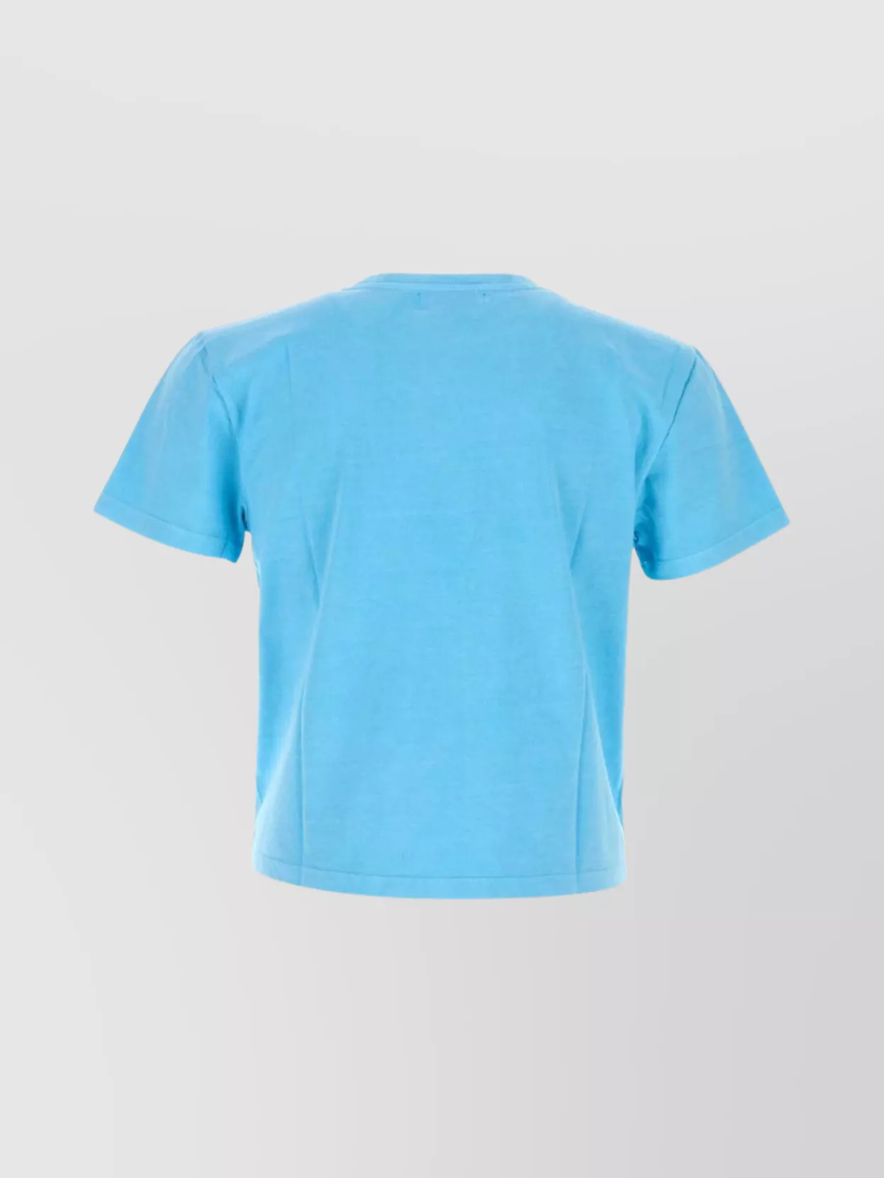 Gimaguas Crew Neck Printed Design Short Sleeves T-shirt In Blue