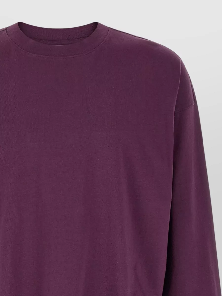 Dries Van Noten Hegland Crew Neck Long Sleeve T Shirt