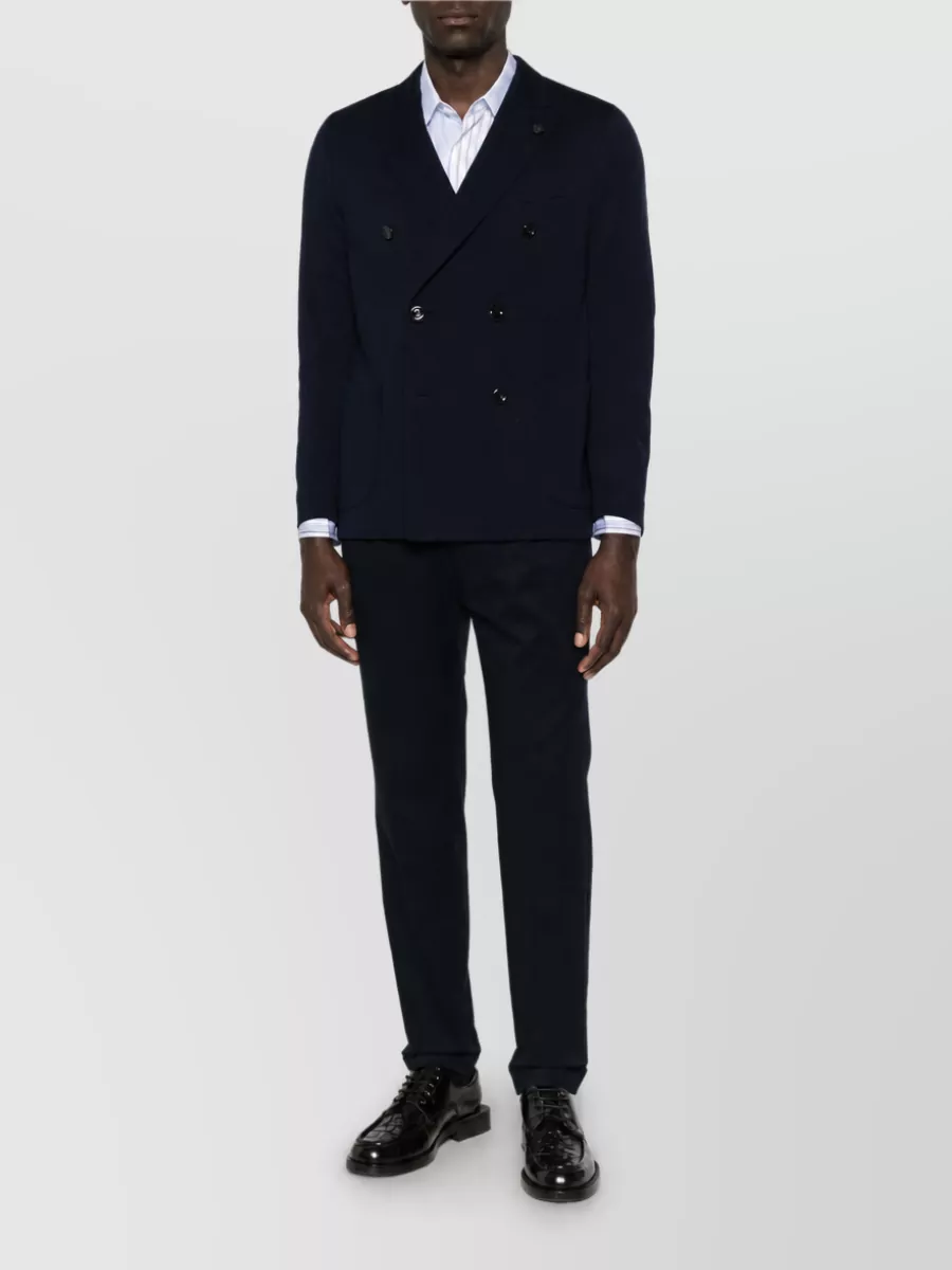 Lardini Virgin Wool Tailored Jacket