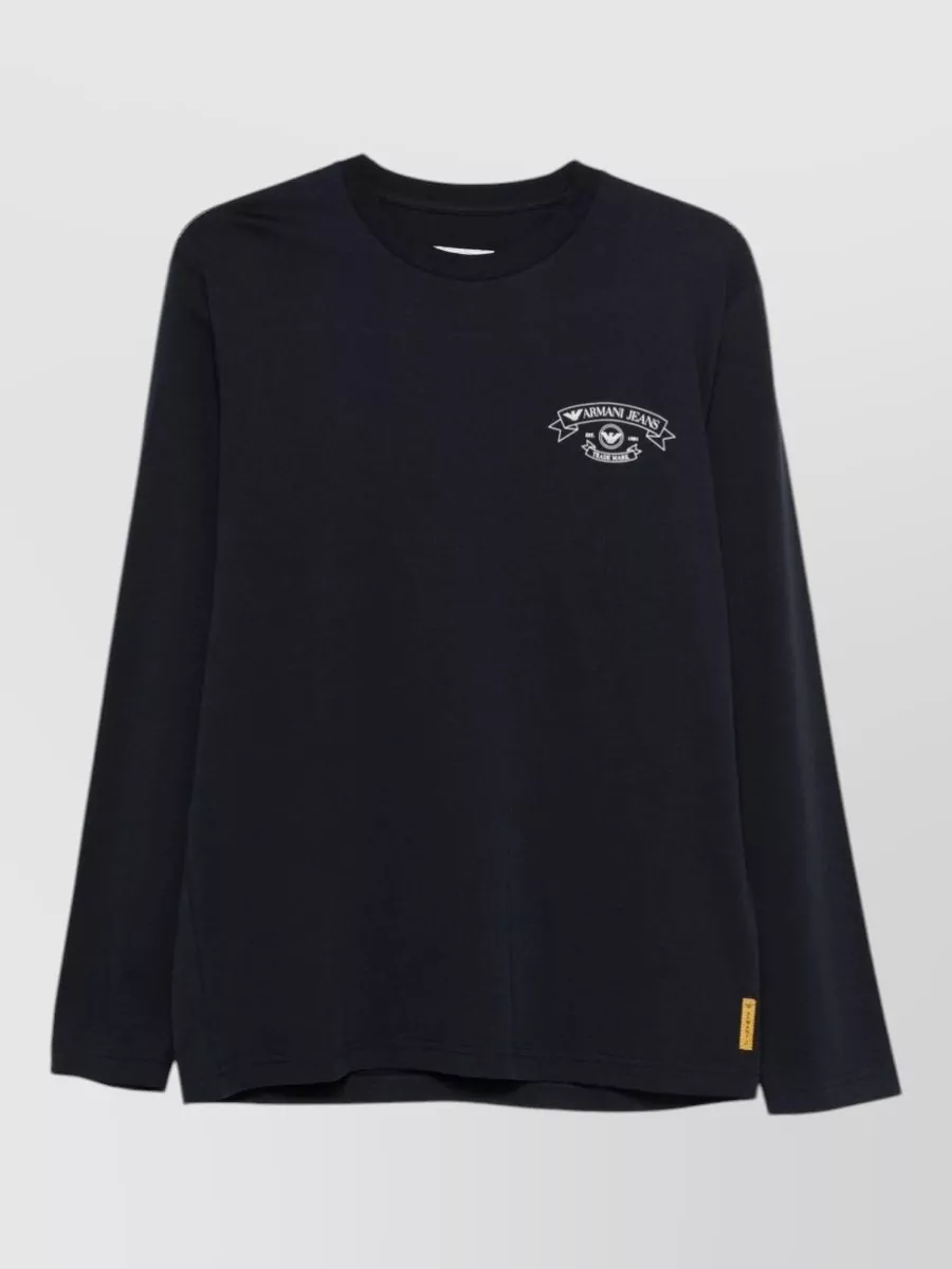 Emporio Armani long-sleeve cotton t-shirt