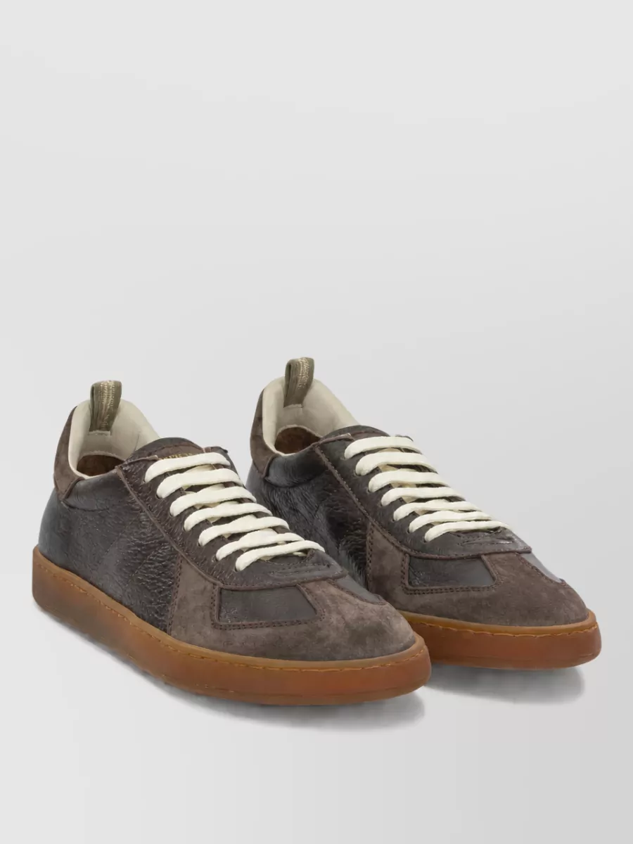 Officine Creative leather low-top sneakers