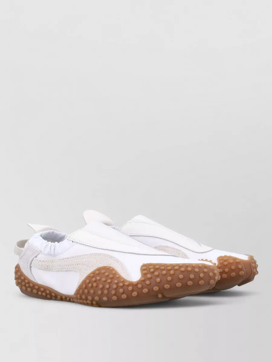 Puma Leather Slip-On Sneakers