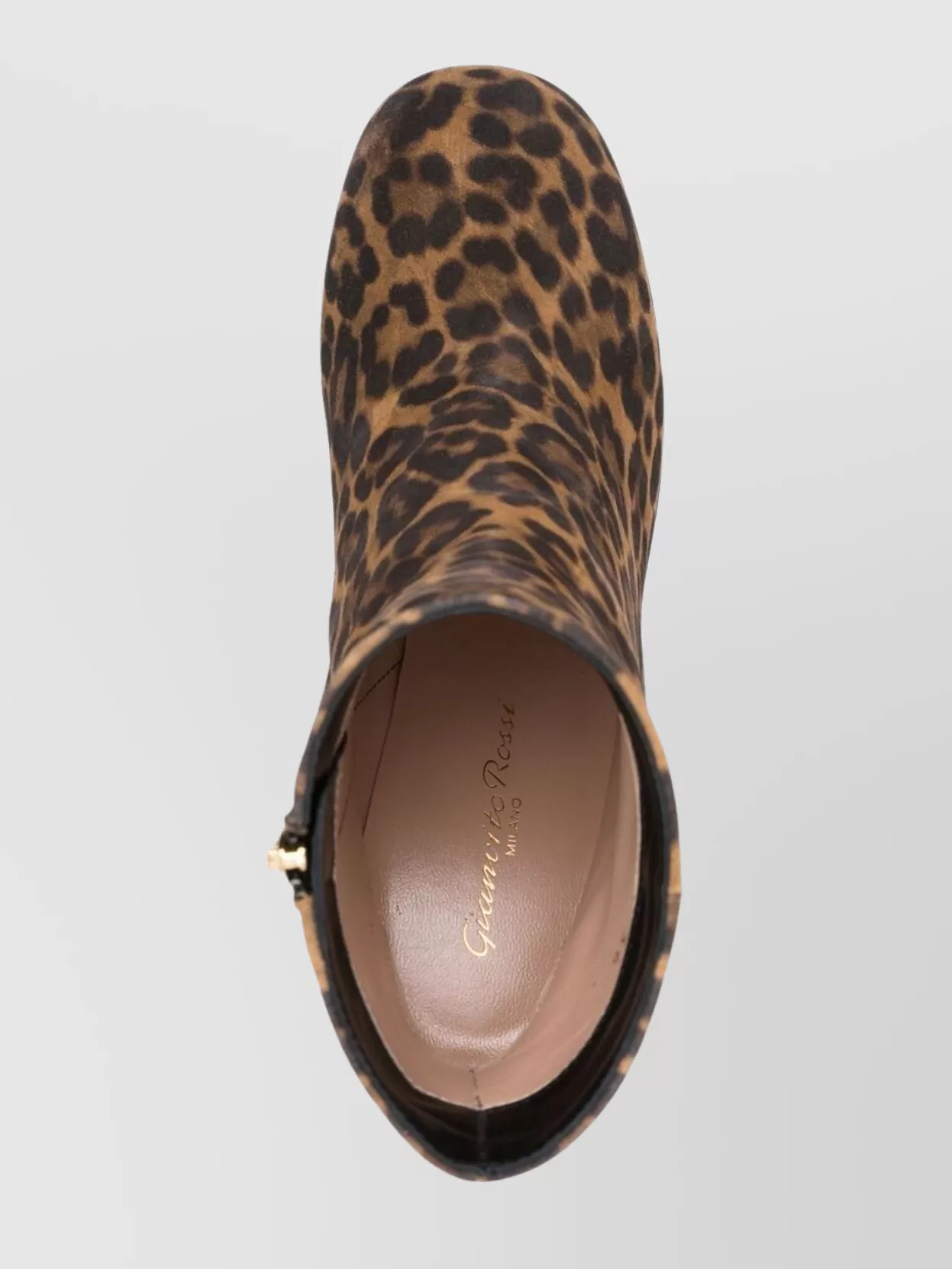 Gianvito Rossi Joelle Suede Leather Ankle Boots