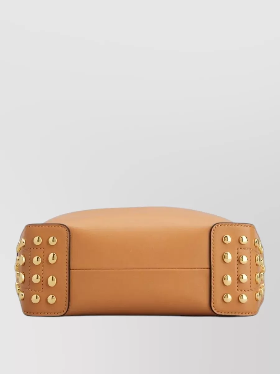 Tod's Bucket Mini Leather Shoulder Bag