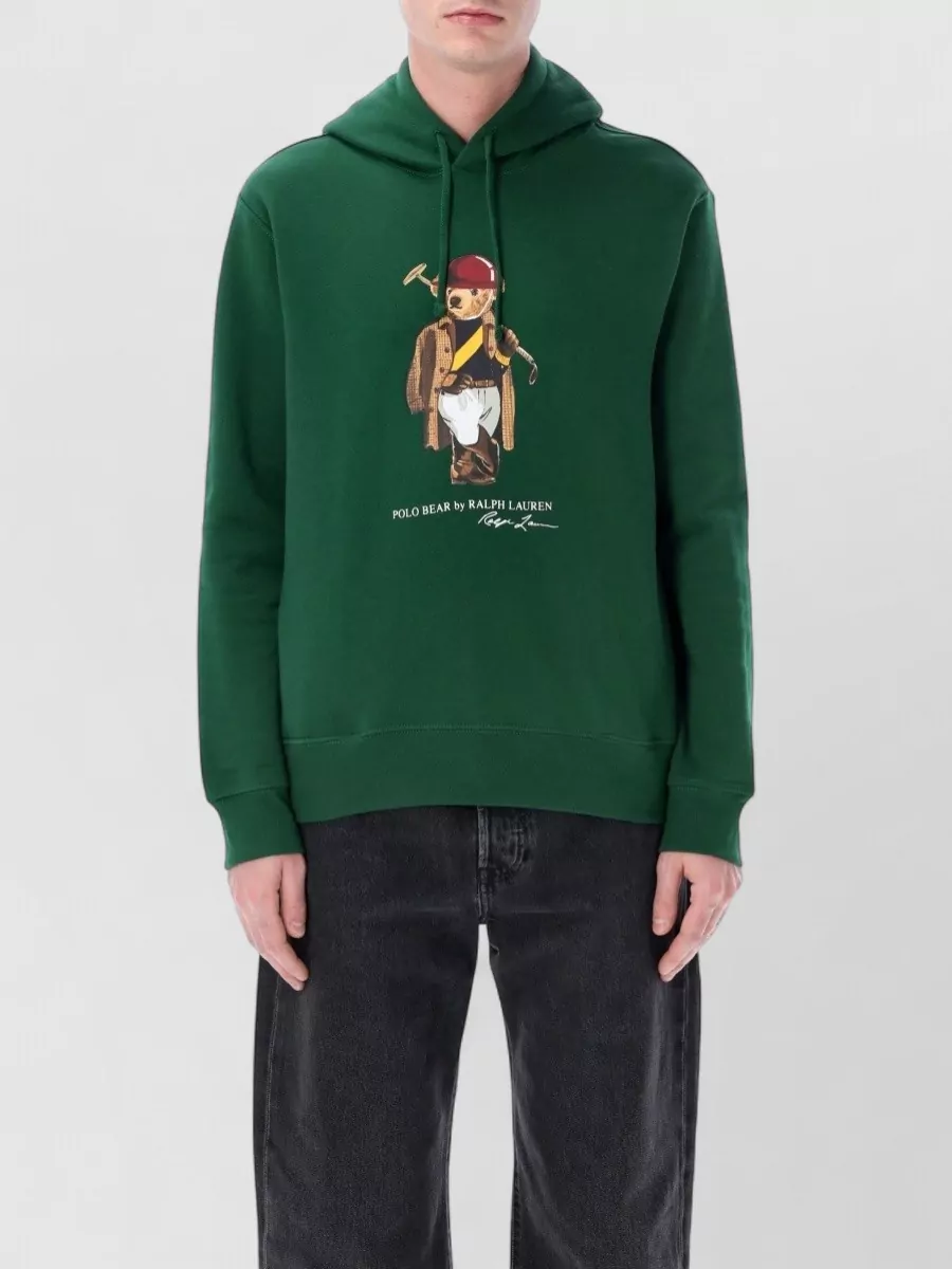 Polo Ralph Lauren Bear Print Hoodie
