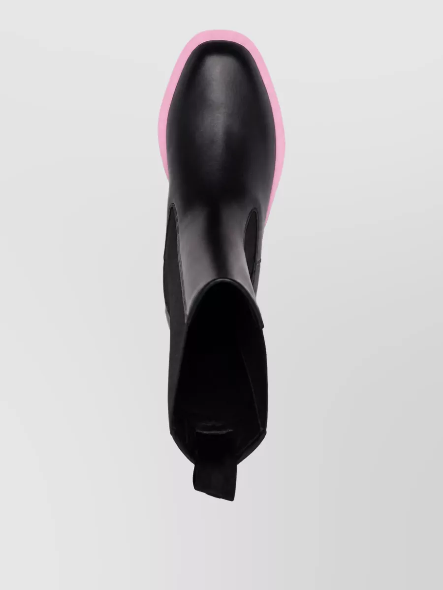 Givenchy Leather Colorblock Boots