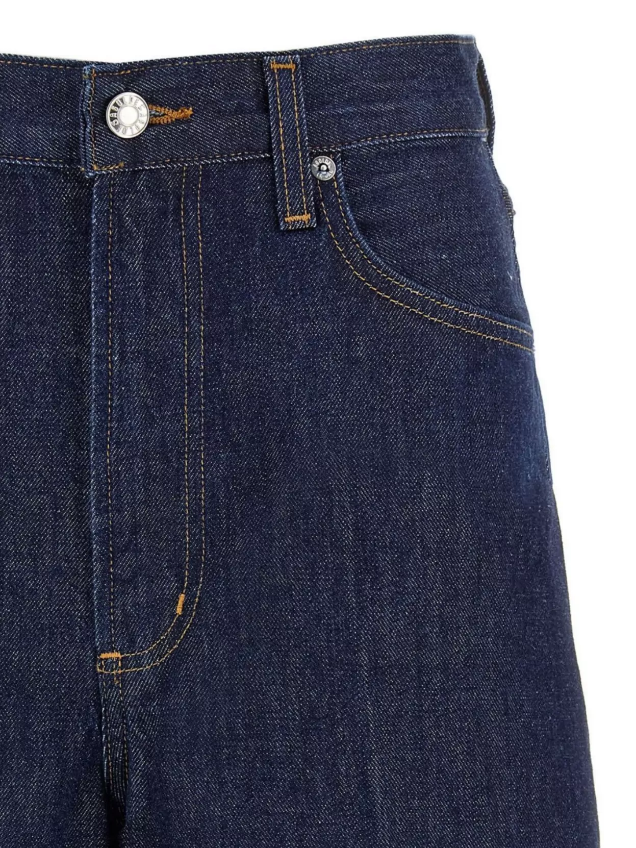 Agolde Nolan Organic Denim Shorts In Blue