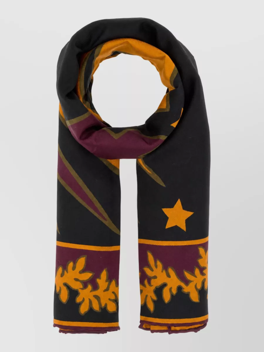 Pucci silk printed twill scarf