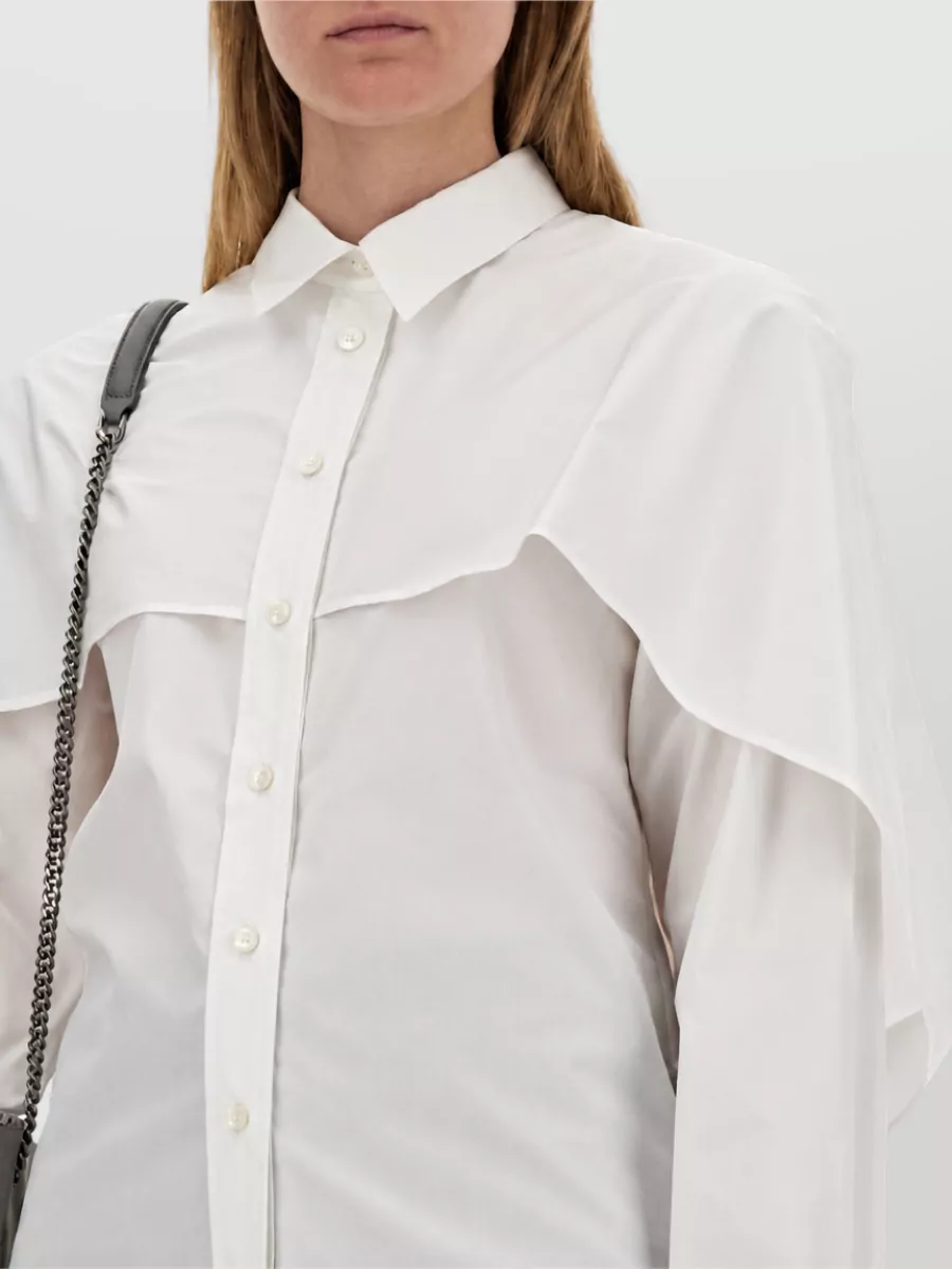 Stella Mccartney Cotton Cape Shirt