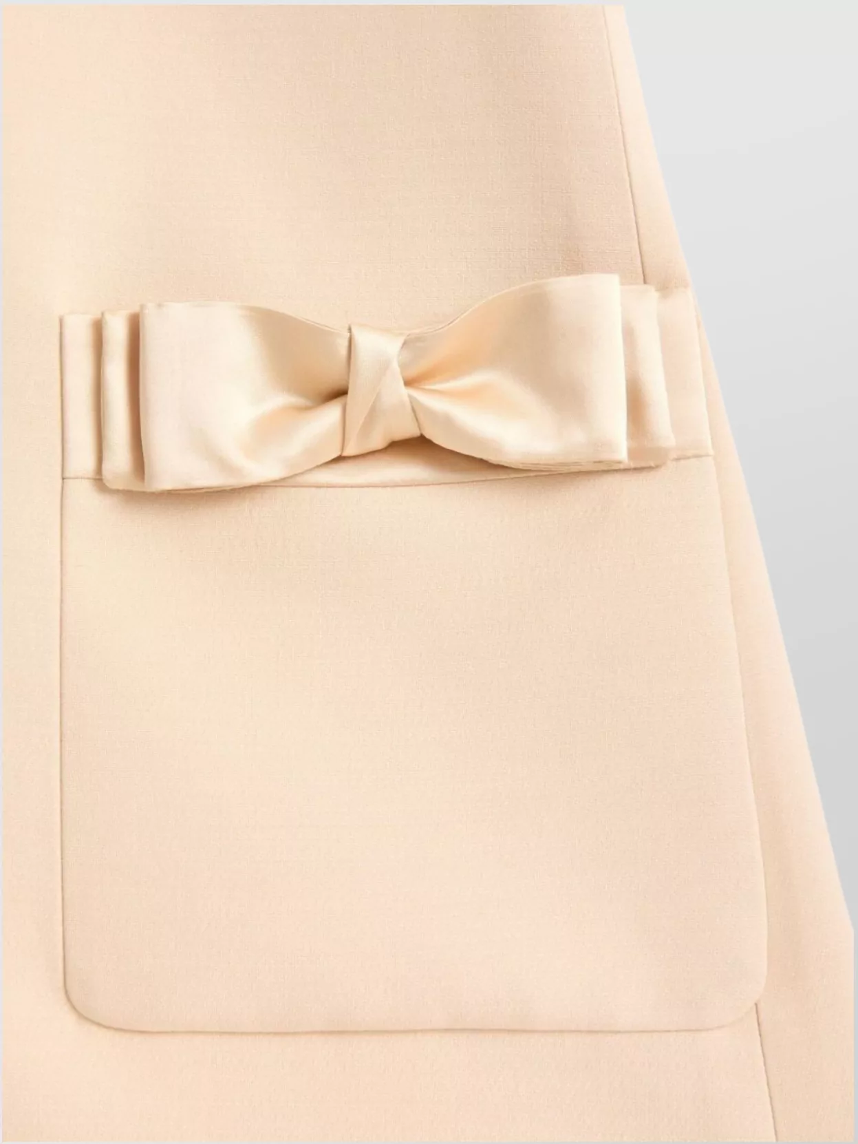 Valentino Garavani Knee Length Dress With Bow And Pockets