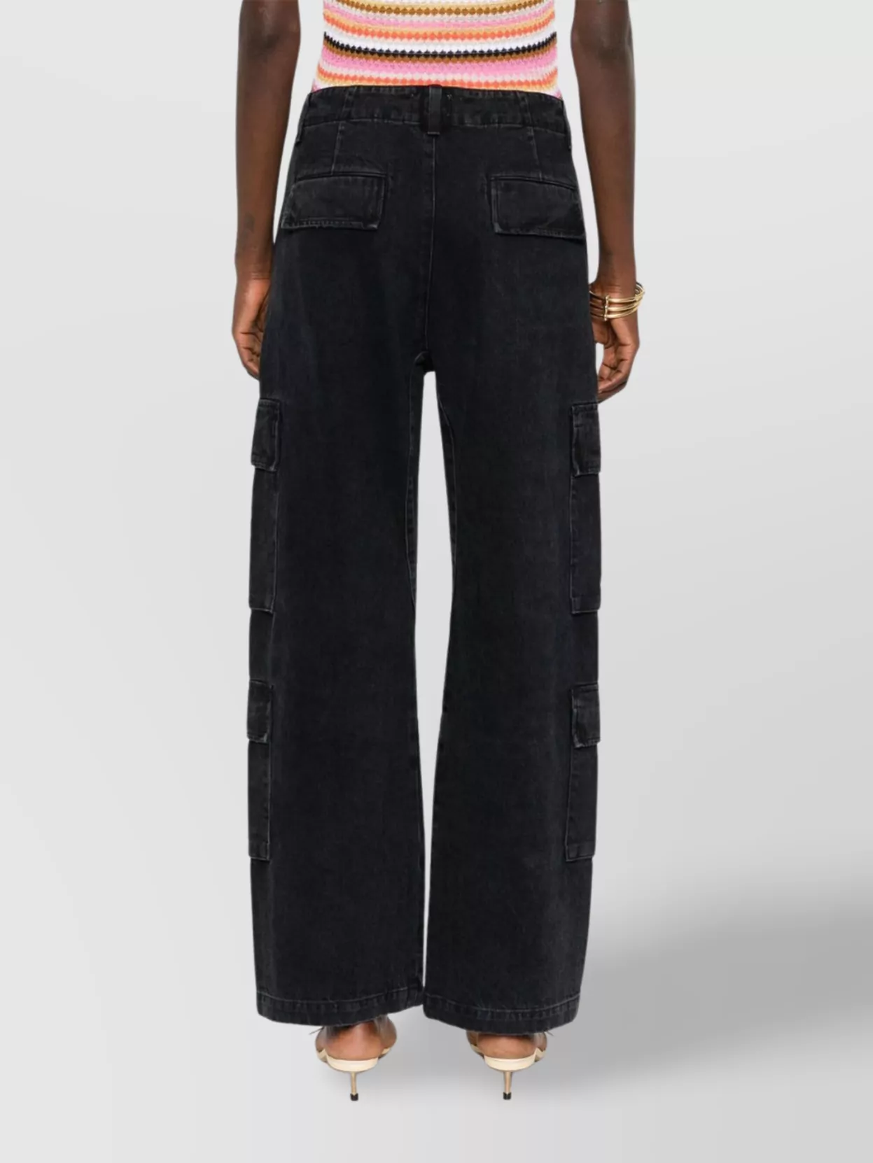 Citizen Of Humanity Straight-leg Cargo Trousers Distressed Effect