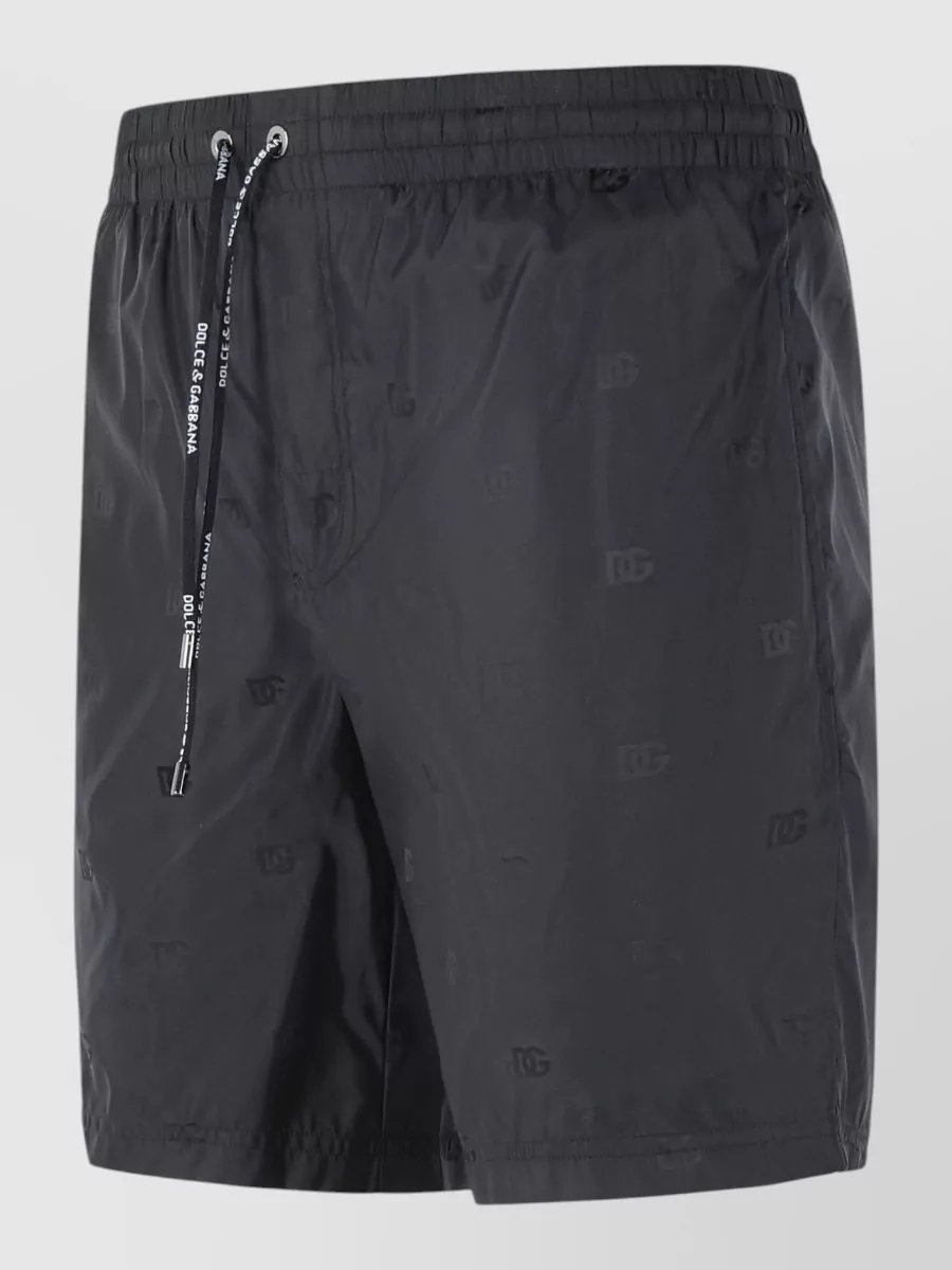 Dolce&Gabbana Polyamide Swimsuit Elastic Waistband Back Pocket