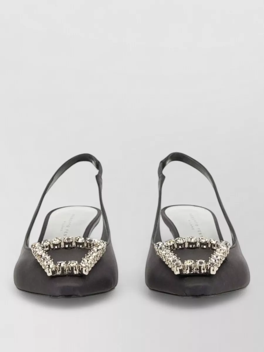 Roberto Festa fabric slingback sandals