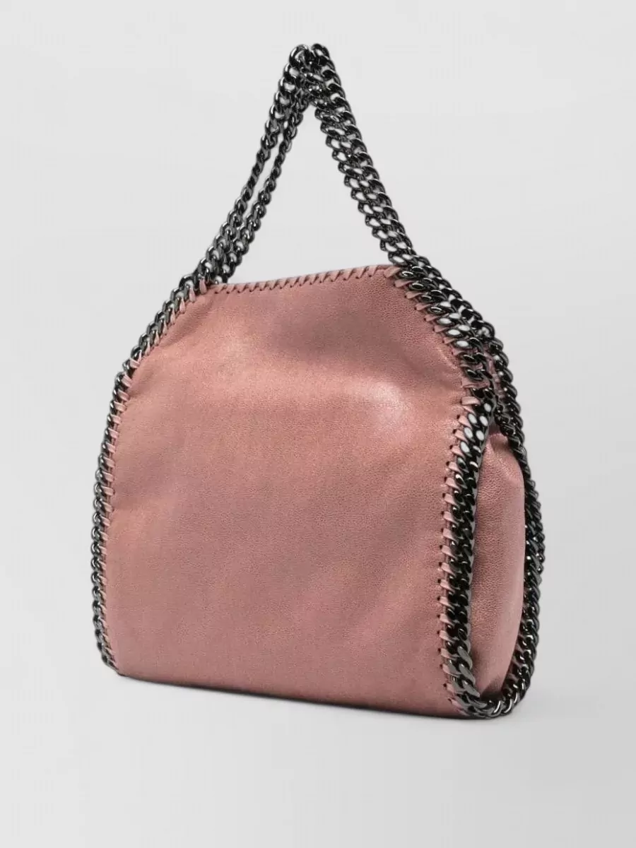 Stella Mccartney Siena Shaggy Deer Mini Chain Tote Bag