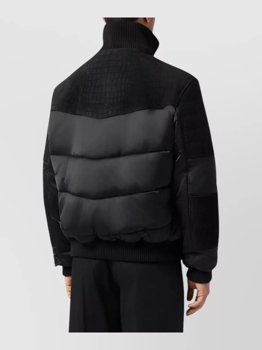 Philipp Plein Nylon Quilted Puffer Jacket