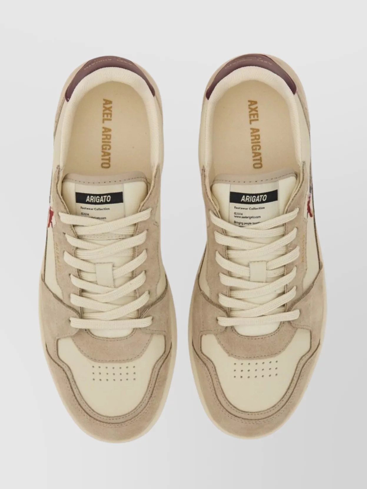 Axel Arigato Bird Suede Panels Rubber Sole Sneaker