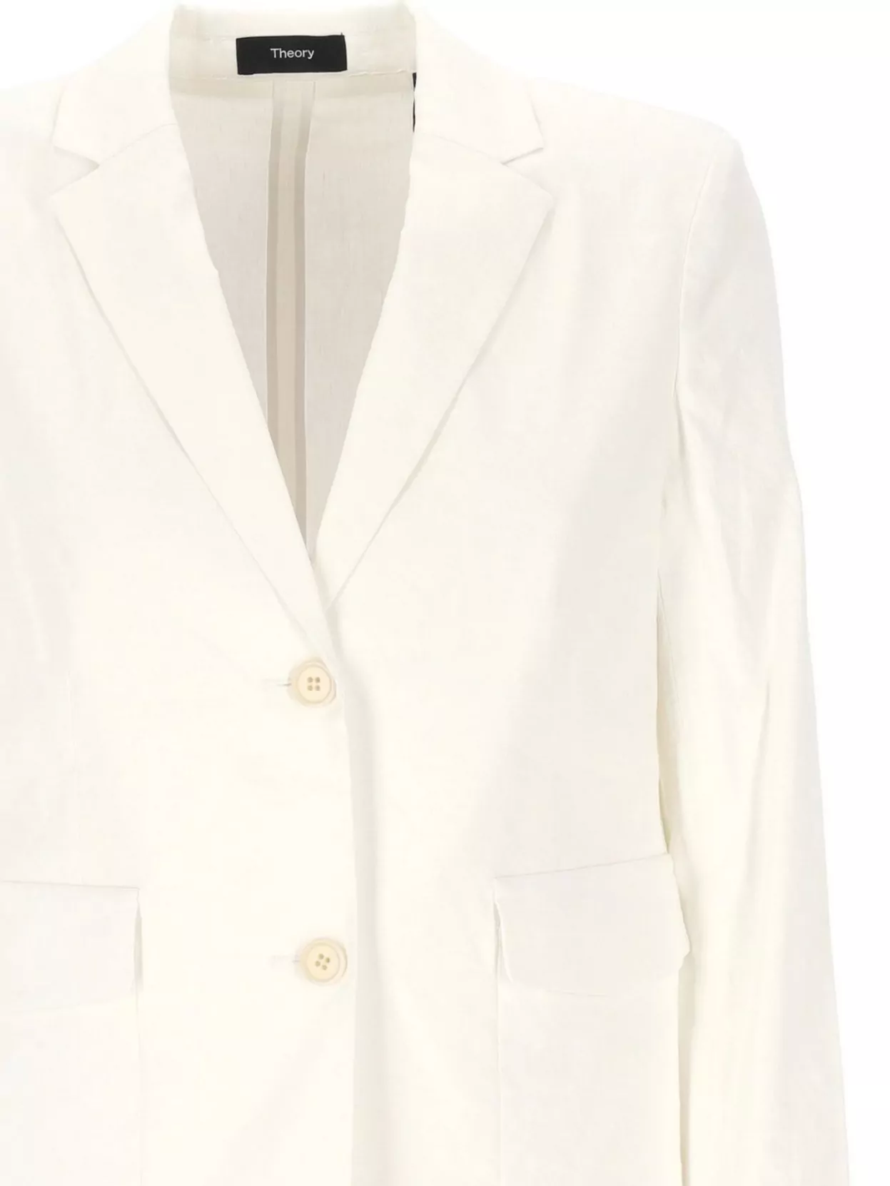 Theory Buttoned Jacket With Flap Pockets