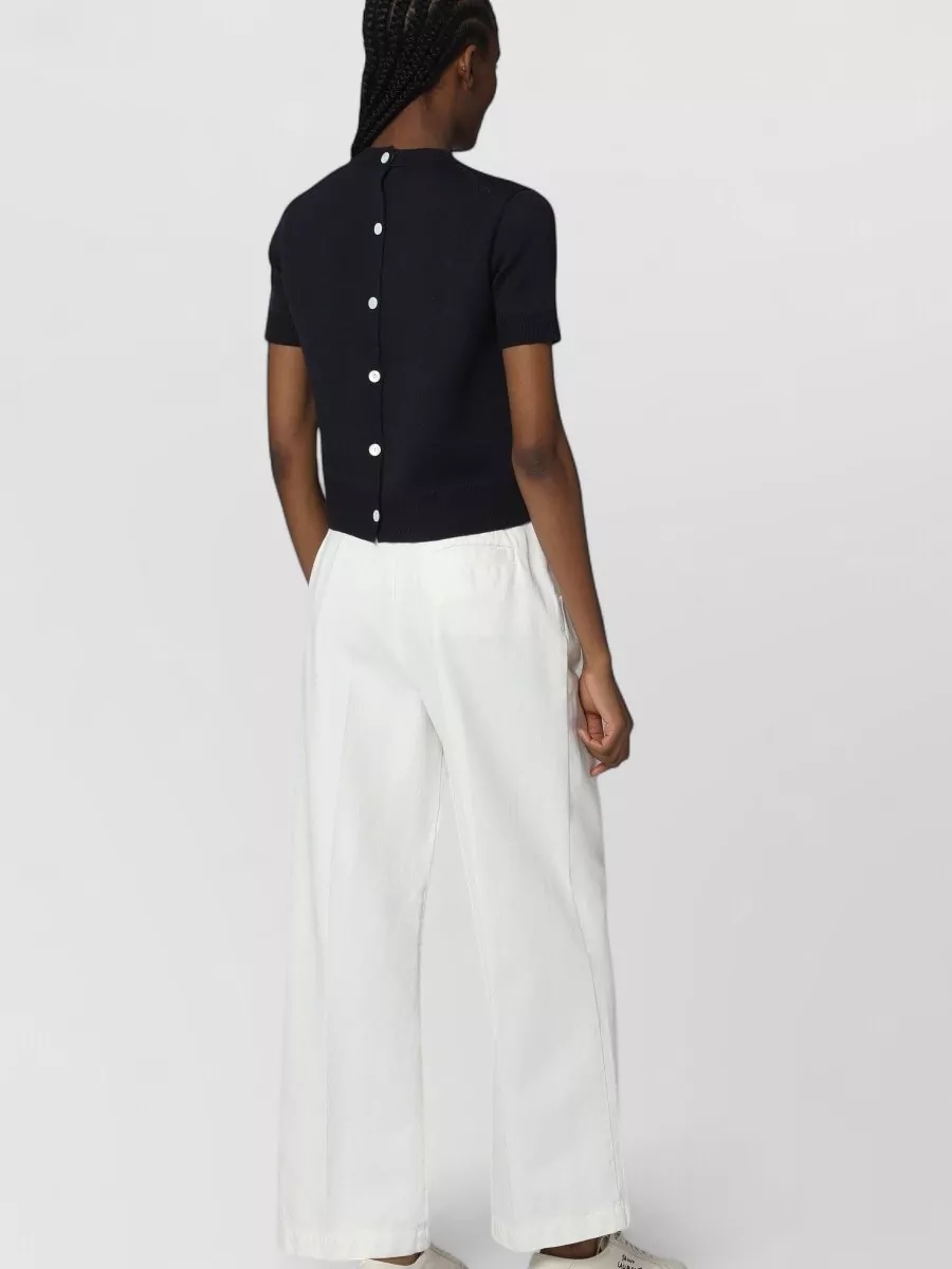 Fabiana Filippi Silk Wide-Leg Trousers