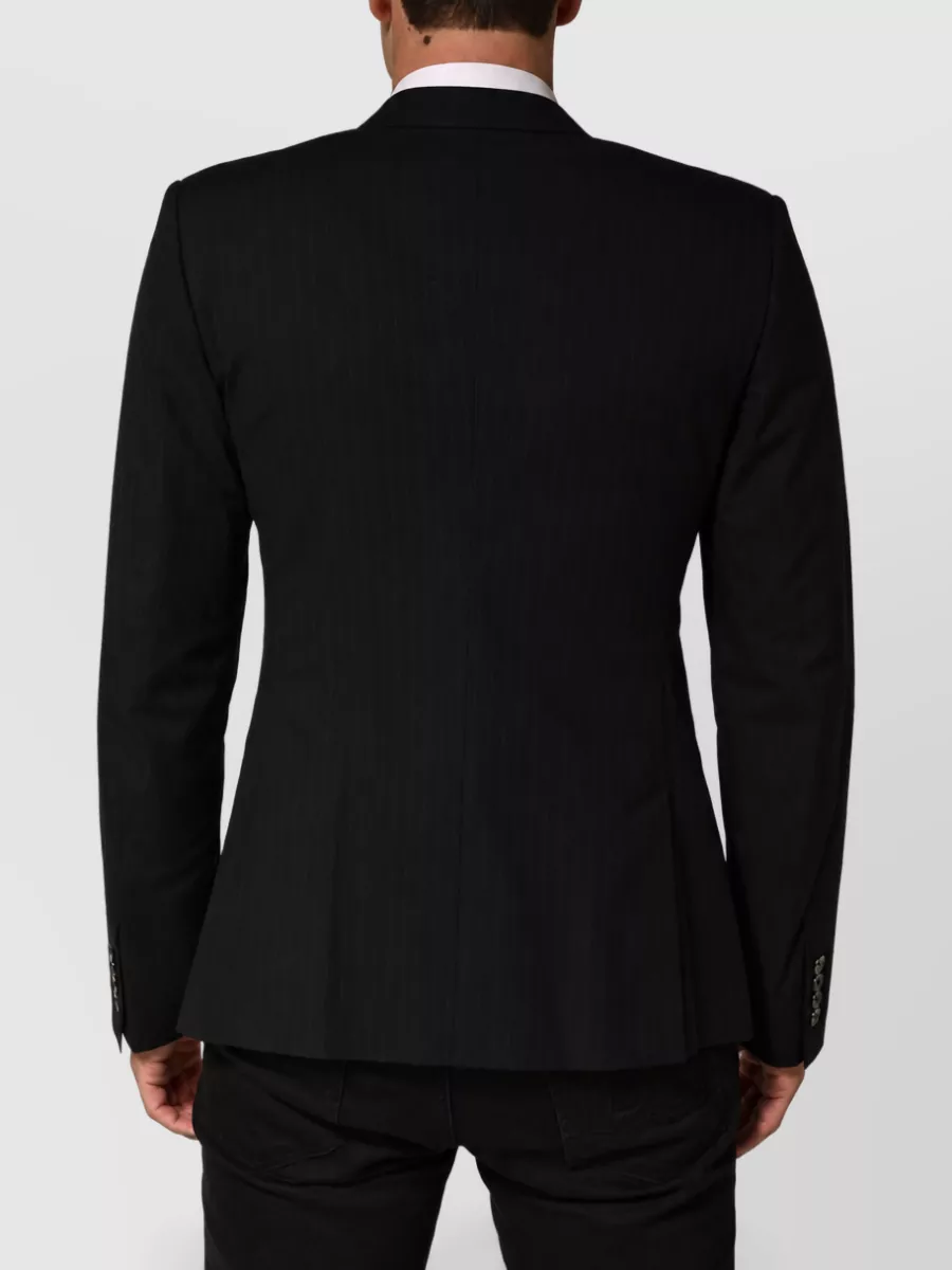 Dolce&Gabbana Pinstripe Single-Breasted Suit Jacket
