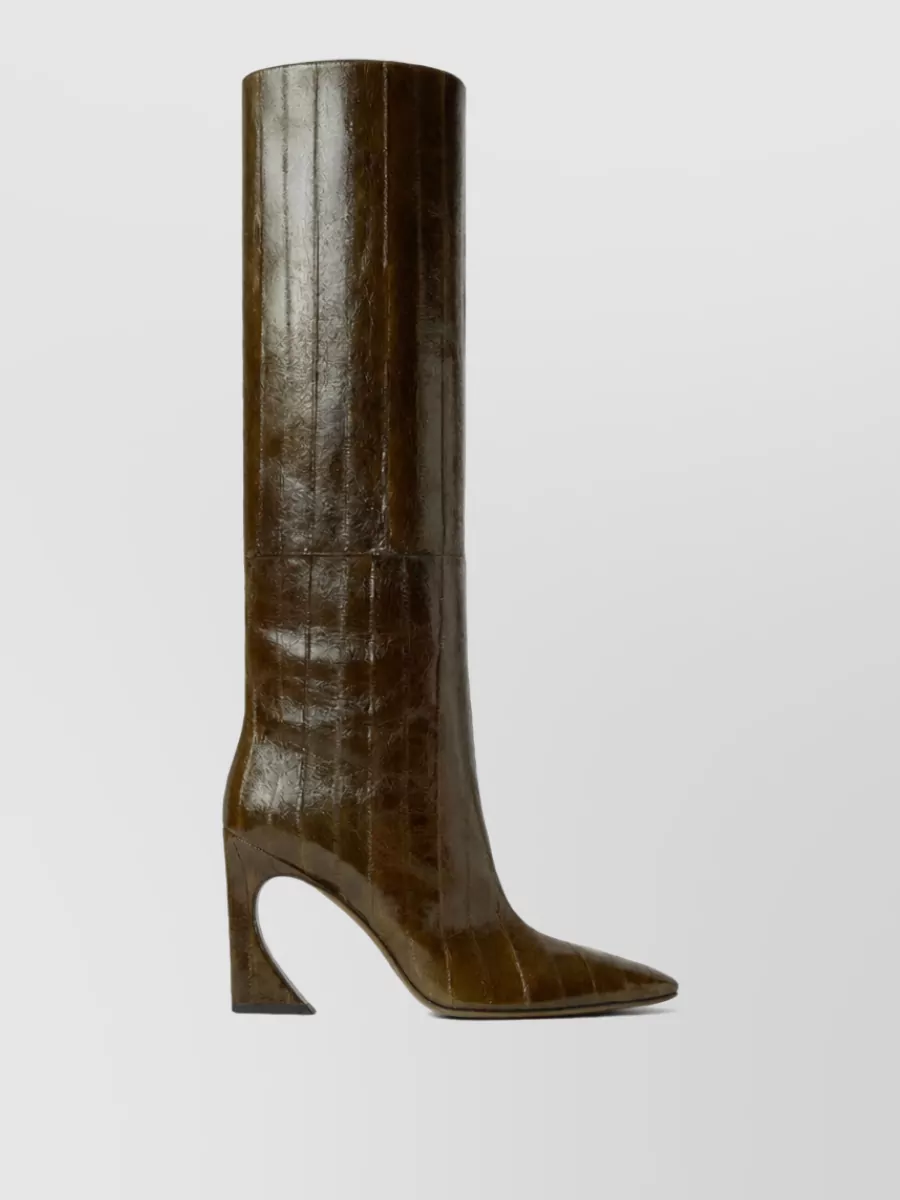 Fendi Hagfish Skin Boots