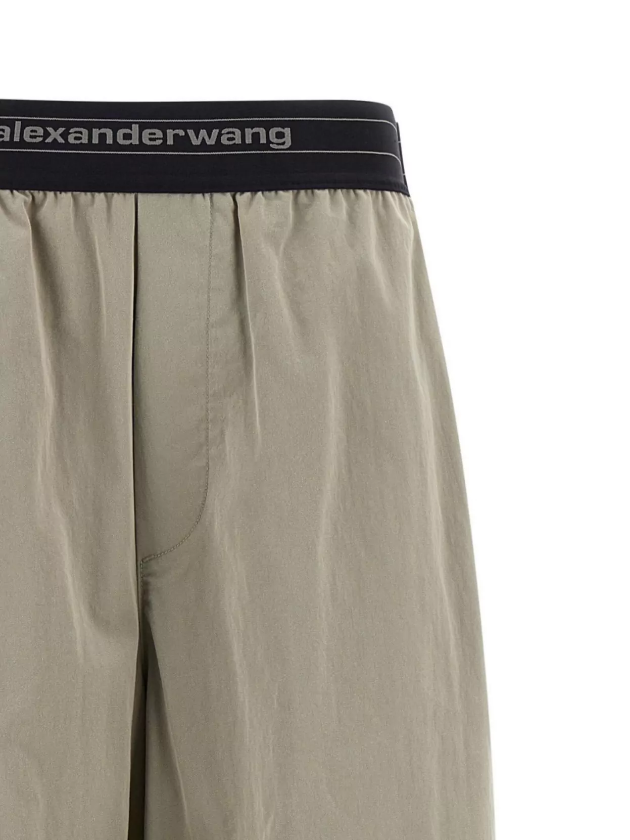 Alexander Wang Wide Leg Pants Featuring Elastic Waistband