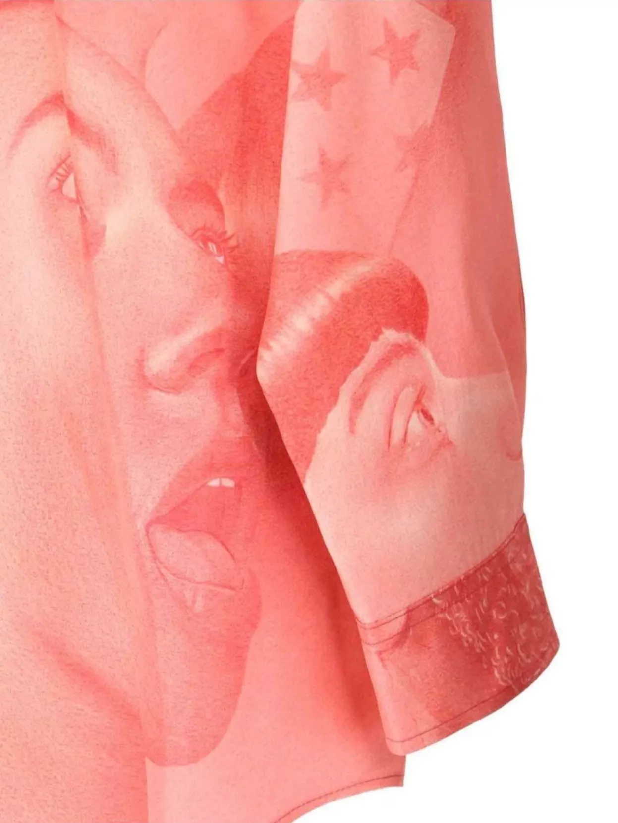 Magliano Graphic Print Long Sleeve Button-Down Shirt