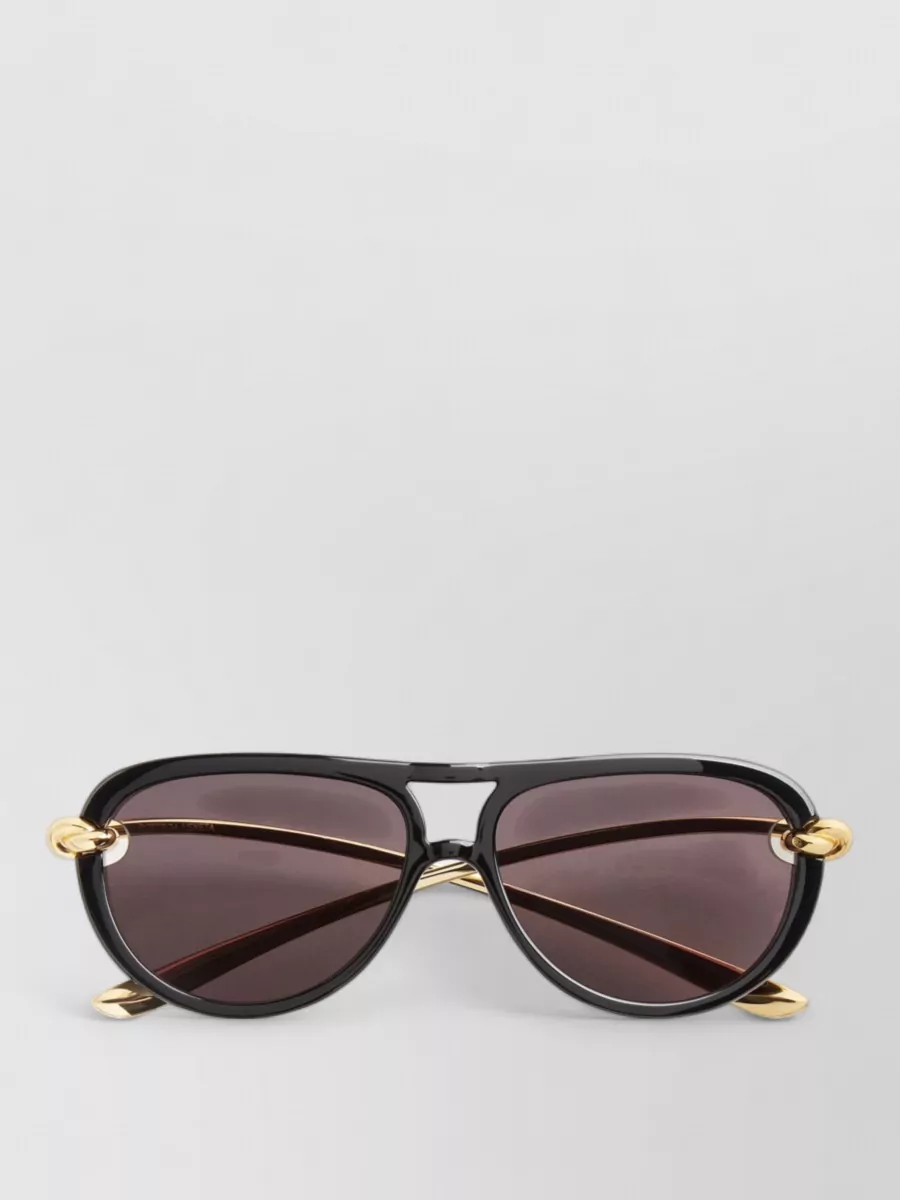 Bottega Veneta knot aviator sunglasses