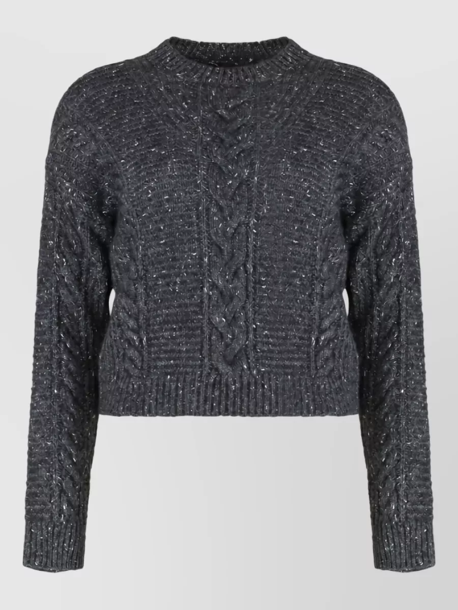 S Max Mara alpaca-blend boxy jumper