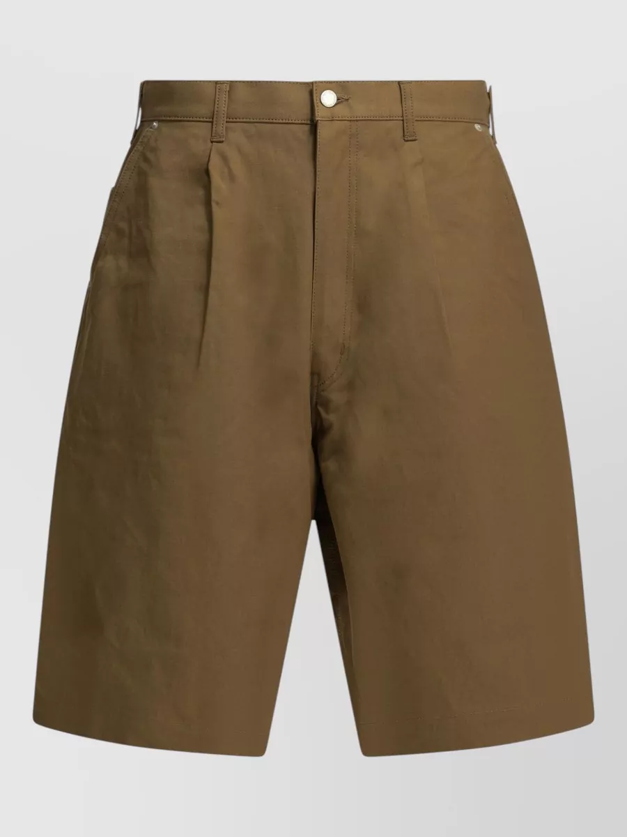 Comme Des Garçons Homme cotton straight-leg shorts