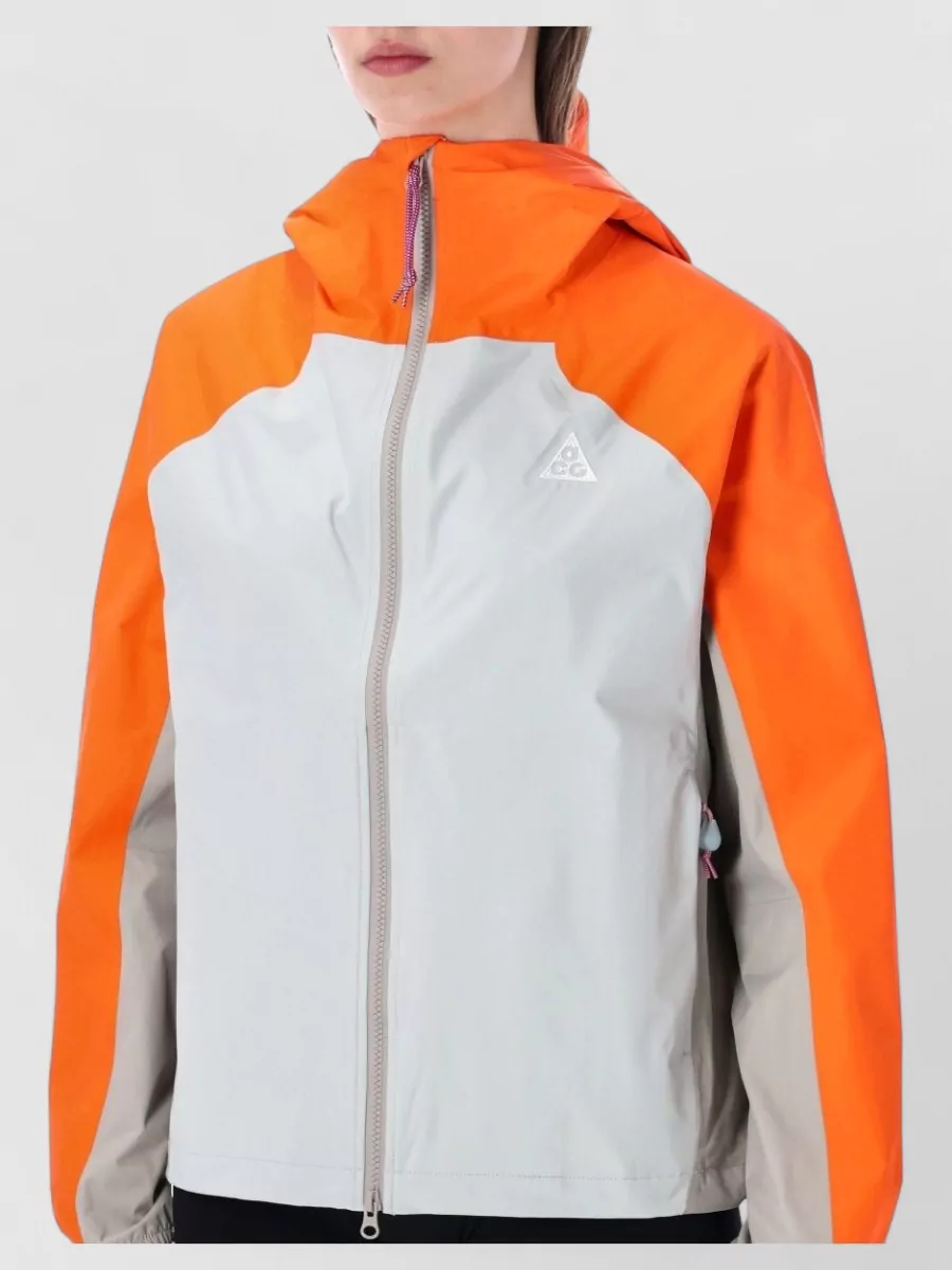 Nike Color-Block Hooded Parka Coat