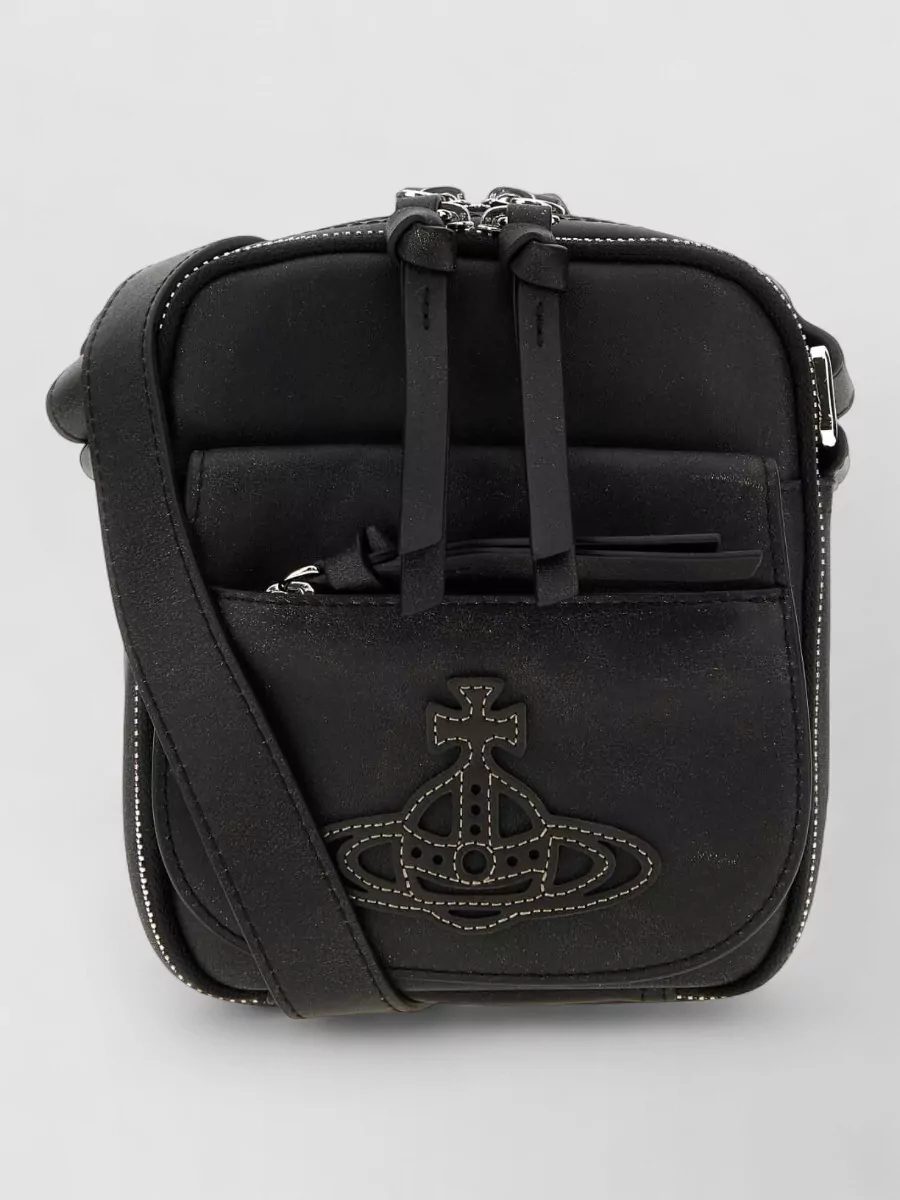 Vivienne Westwood small leather cross-body bag