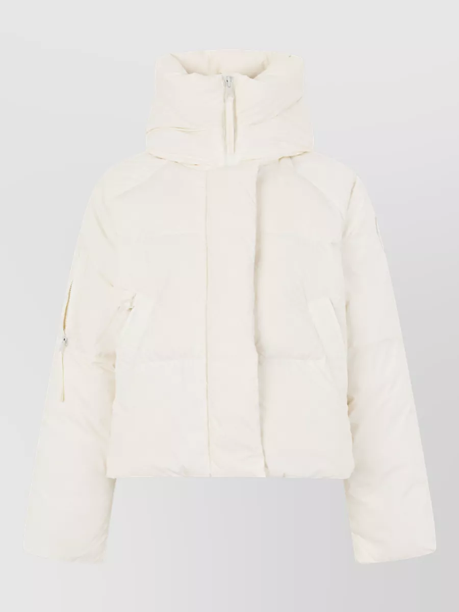 Canada Goose Cropped hooded puffer jacket