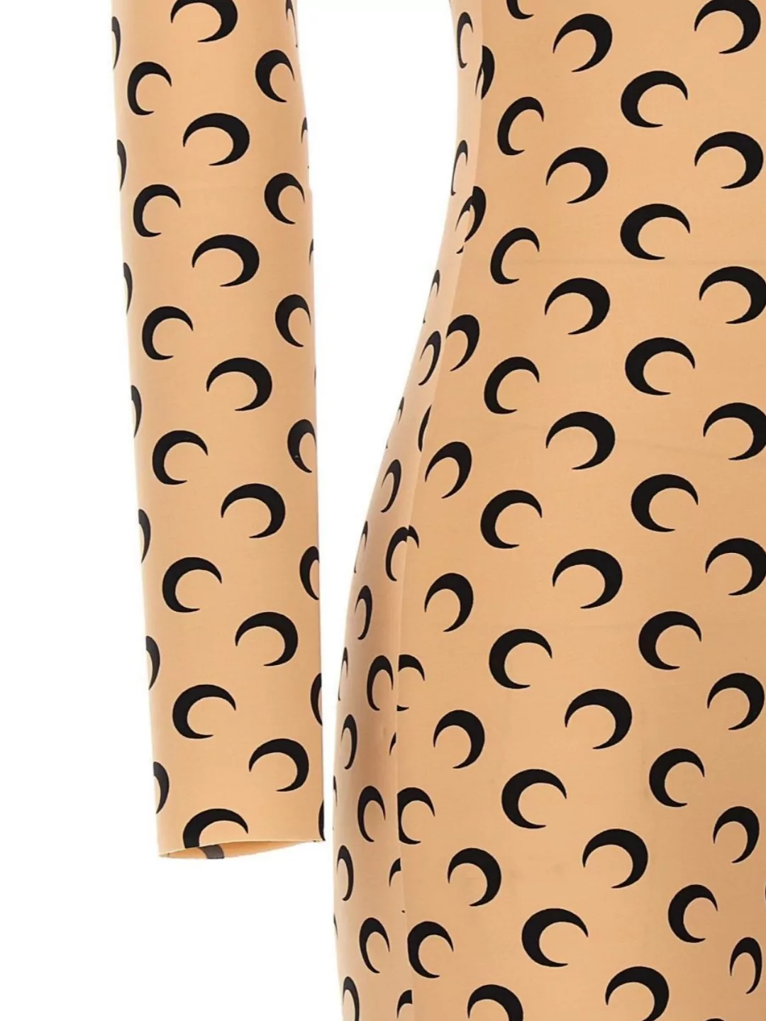 Marine Serre Celestial Print Long Sleeve Catsuit