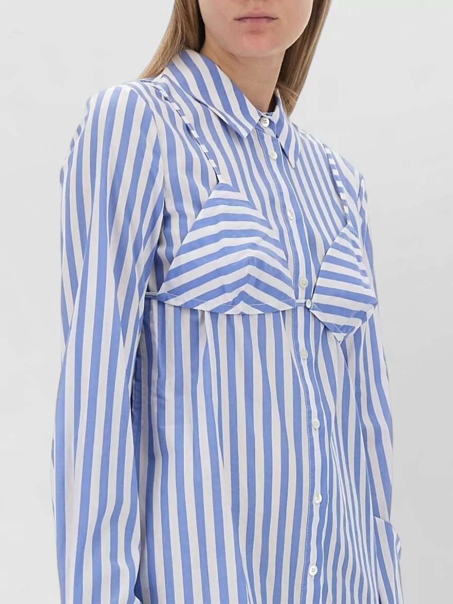 Staud Cotton Regular-Fit Mini Dress
