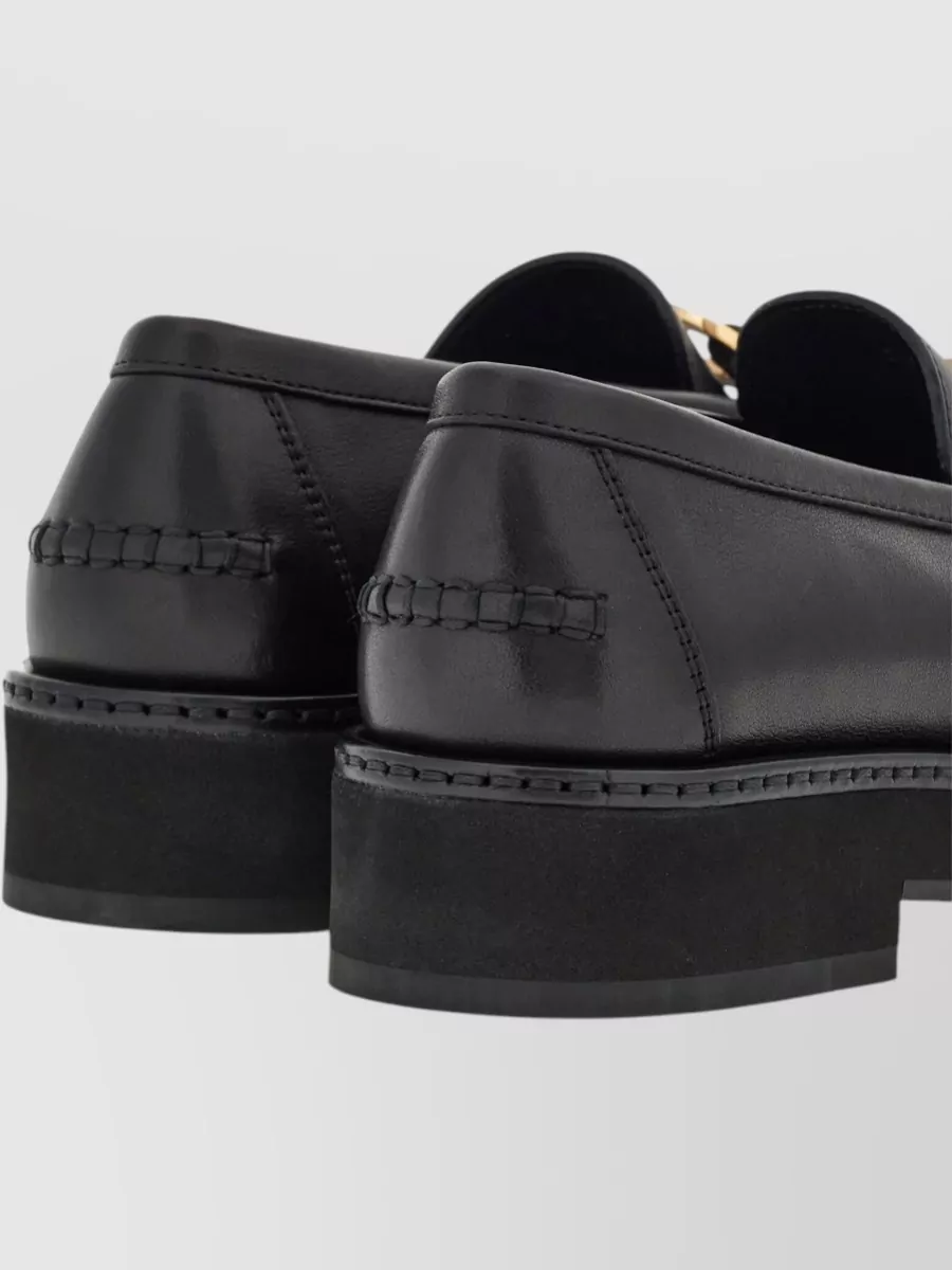Ferragamo Leather Loafers