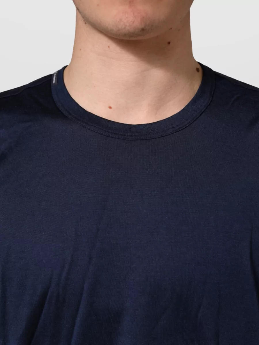Dolce&Gabbana Silk Short-Sleeve Crew-Neck T-Shirt