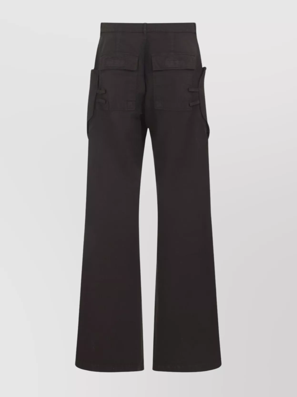 Rick Owens Drkshdw High Waist Wide Leg Cargo Trousers