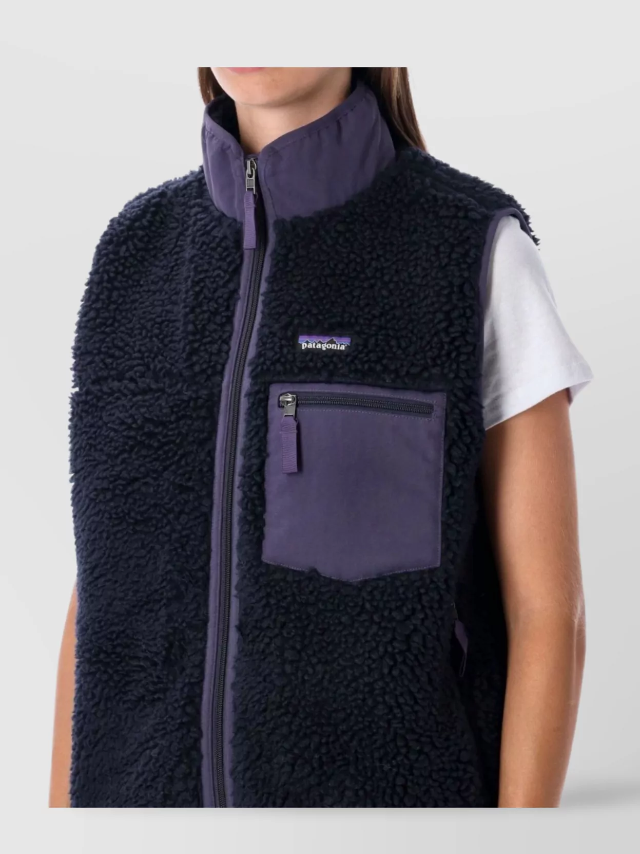 Patagonia Retro Fleece Vest High Collar