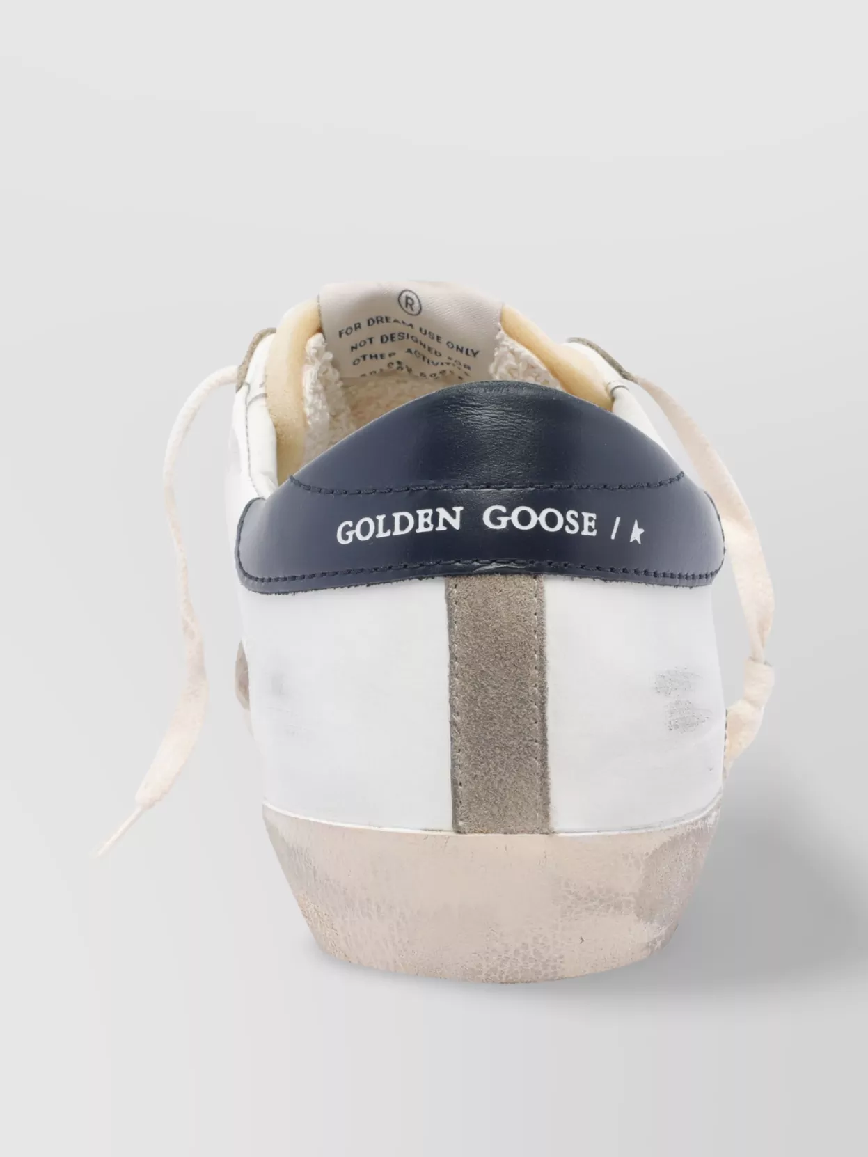 Golden Goose Distressed Leather Low Top Sneakers