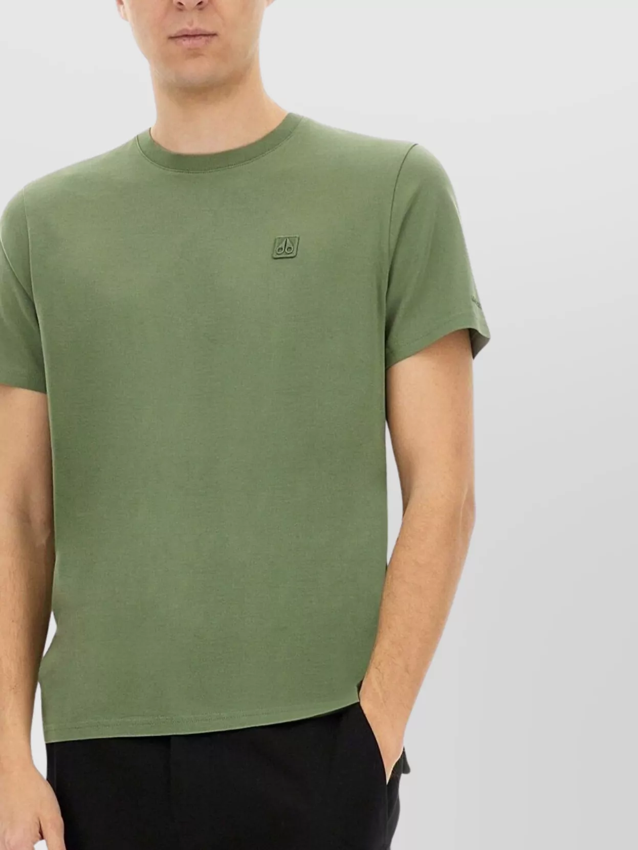 Moose Knuckles "Duluth" Crew Neck T-Shirt