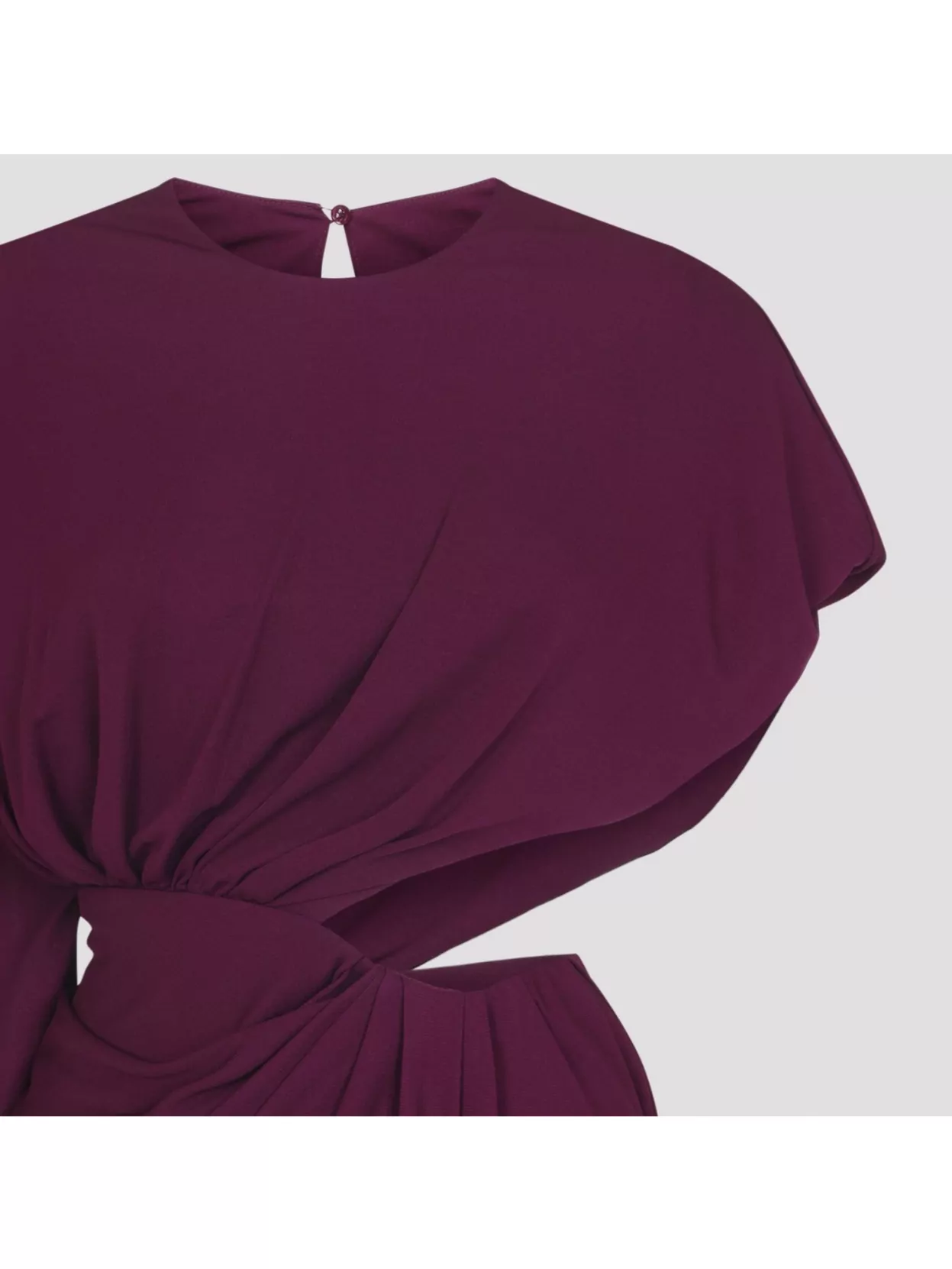 Giambattista Valli One Shoulder Floor-Length Dress With Cut-Out Waist