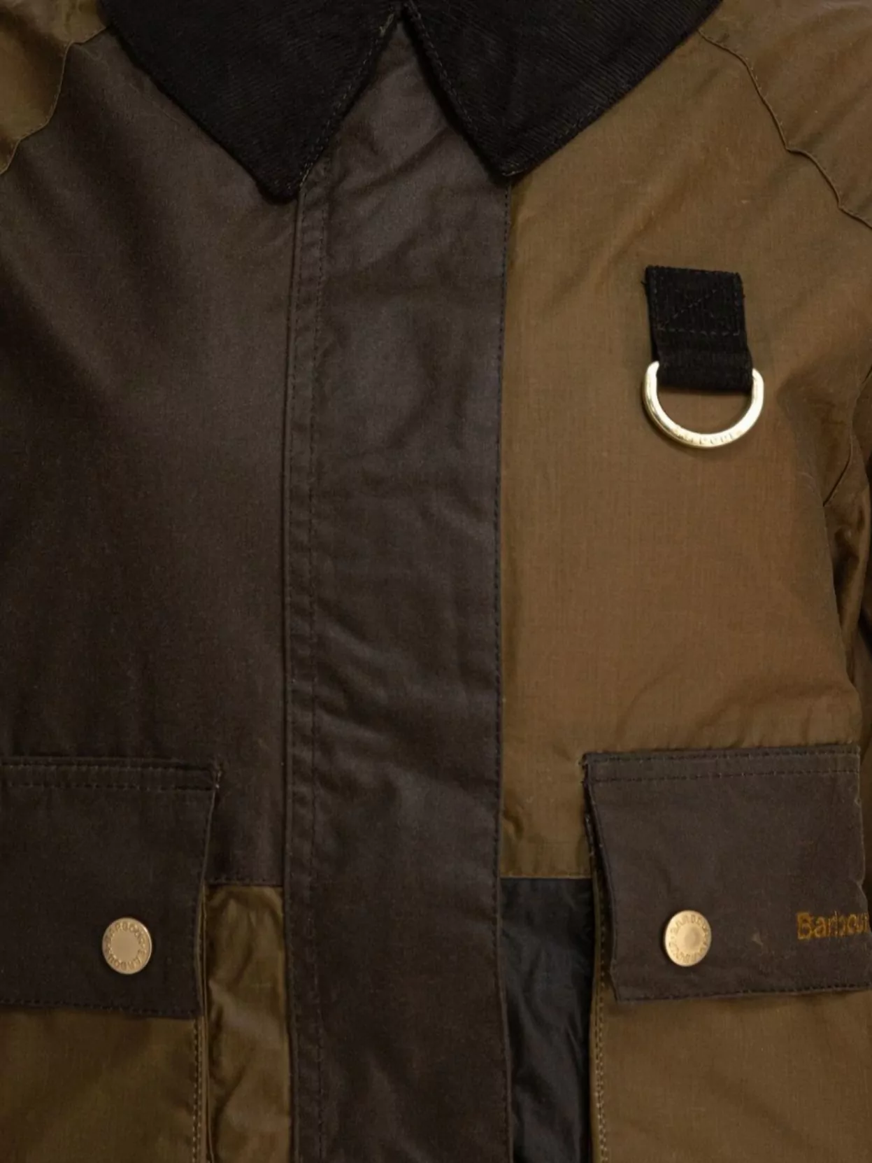 Barbour Jackets Block Design Contrast Collar