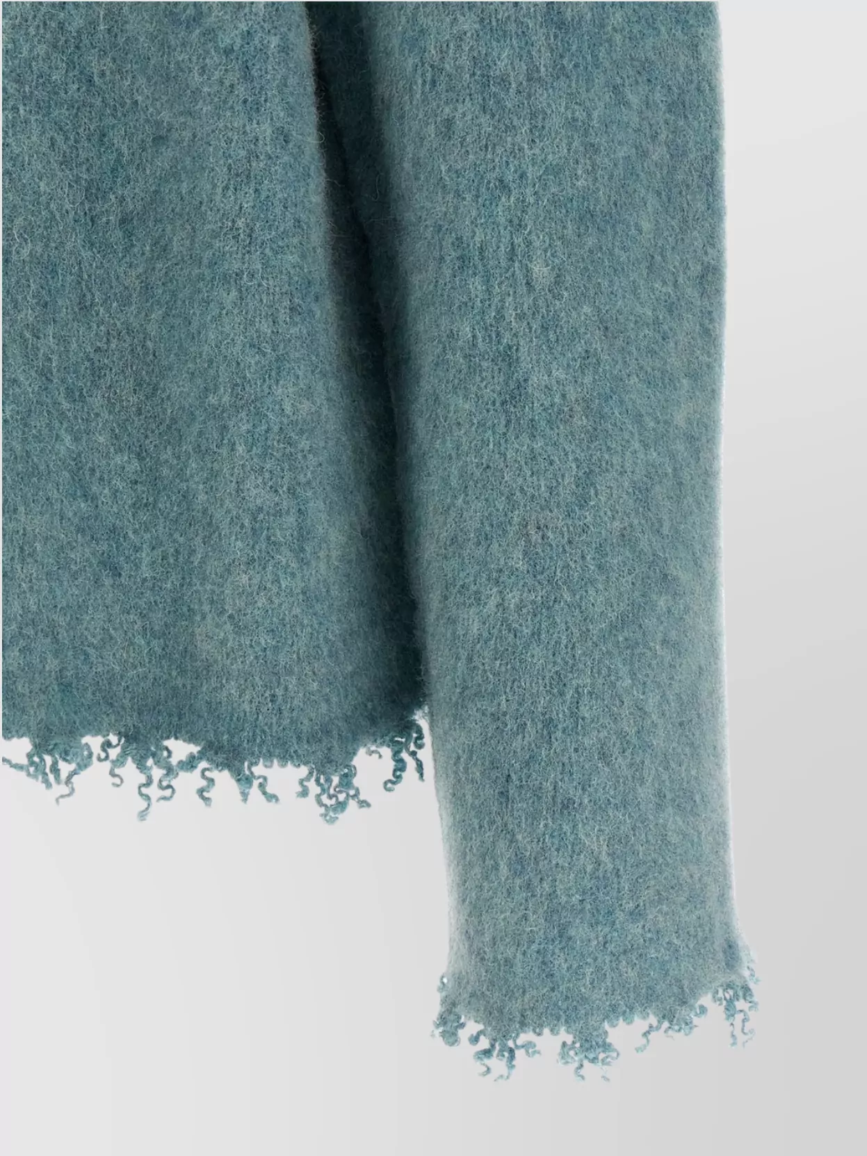 Jil Sander Fringed Hem Knitwear Long Sleeves